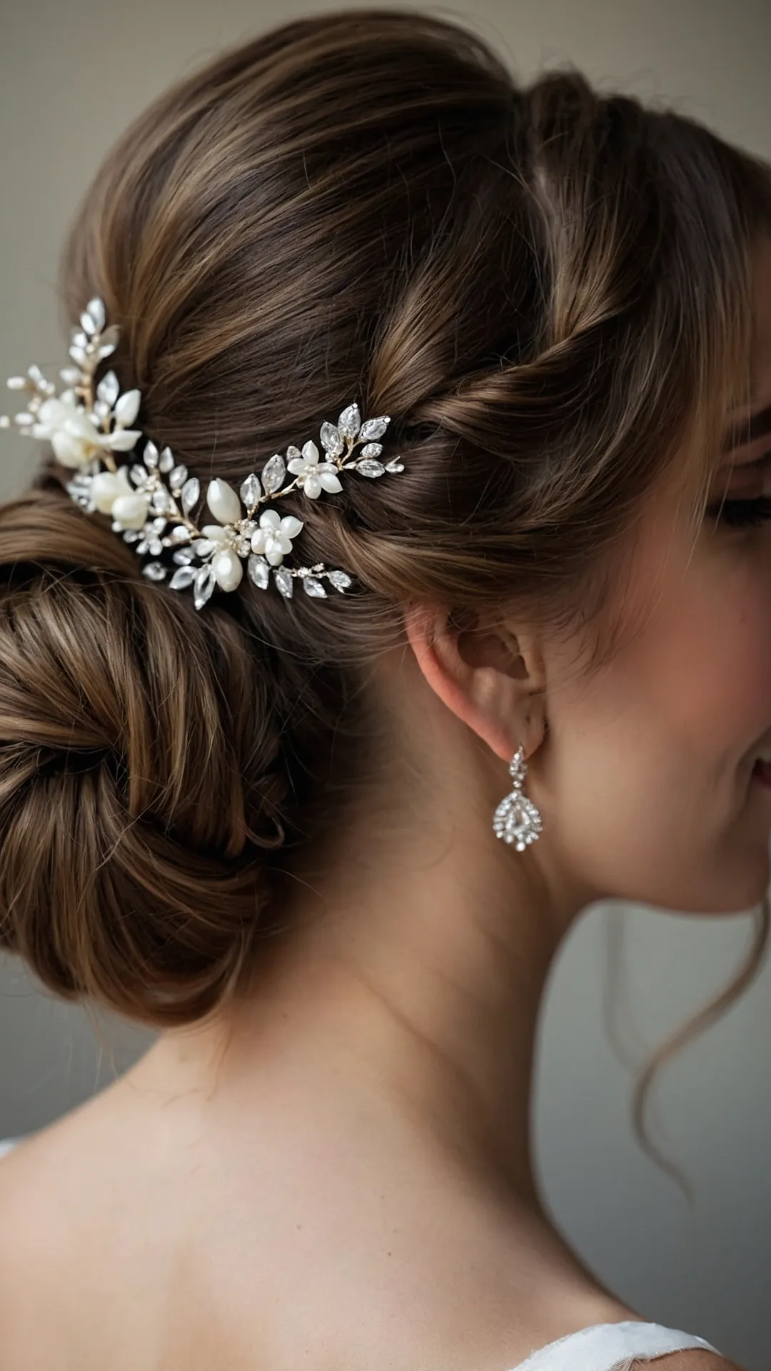 Aisle-Ready Low Updo