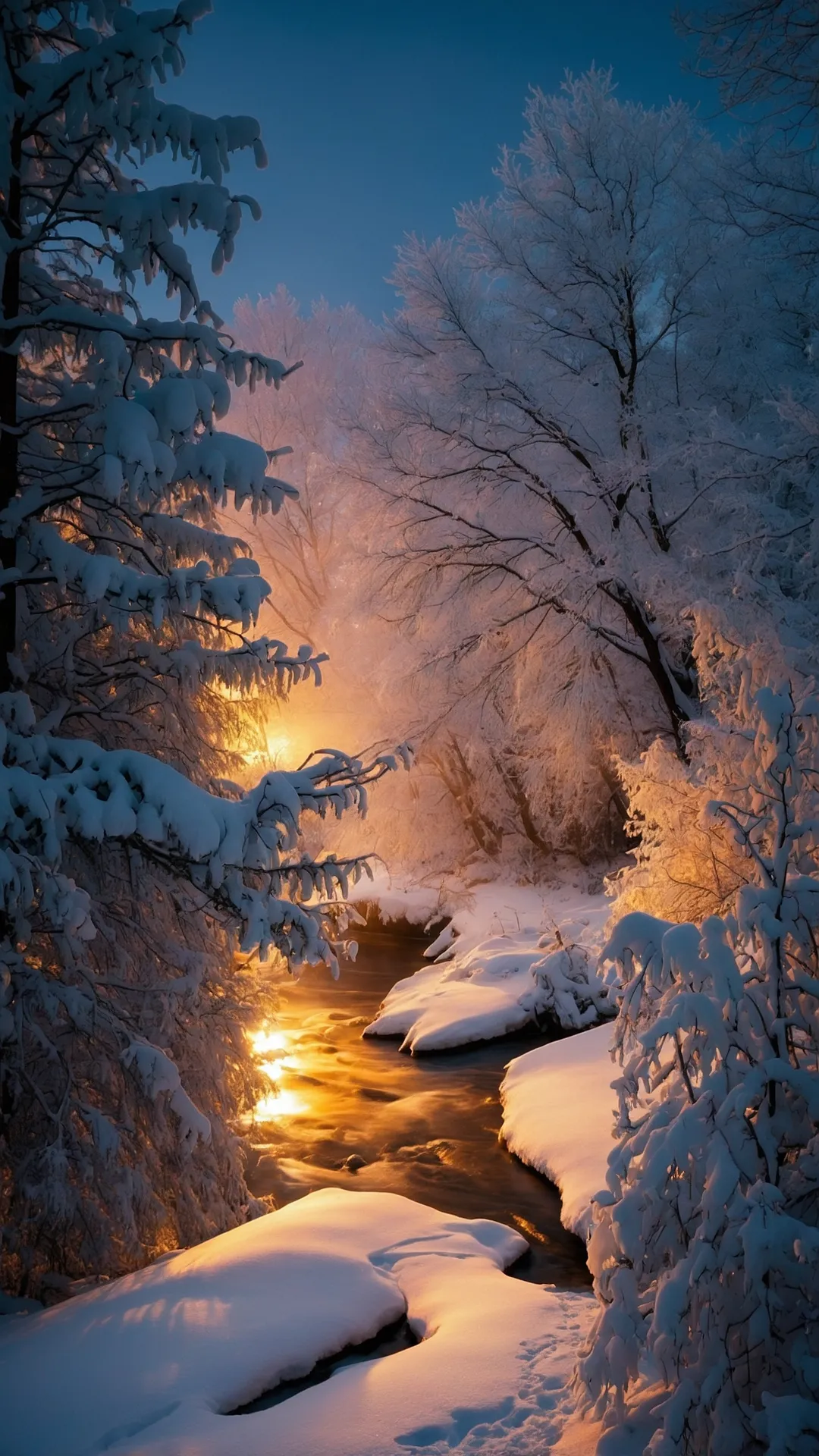 Icy Digital Serenity