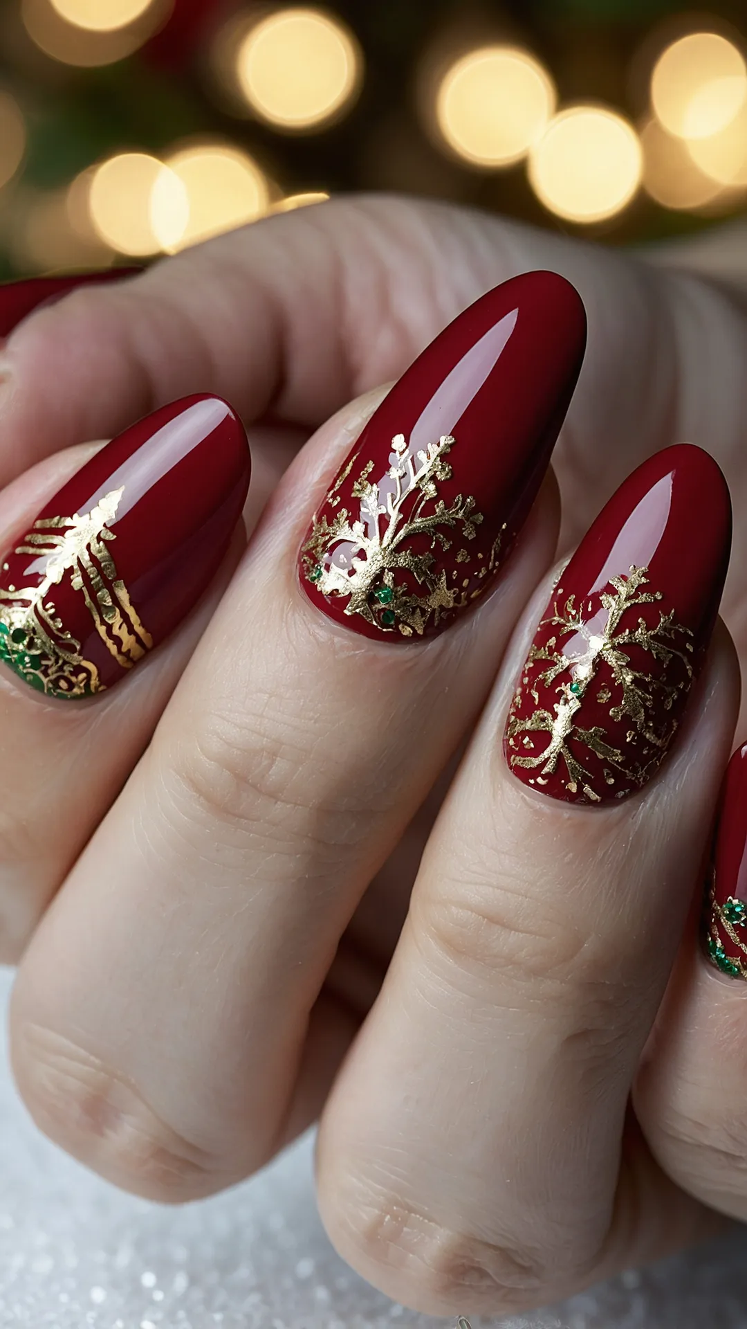 Yuletide Nail Art