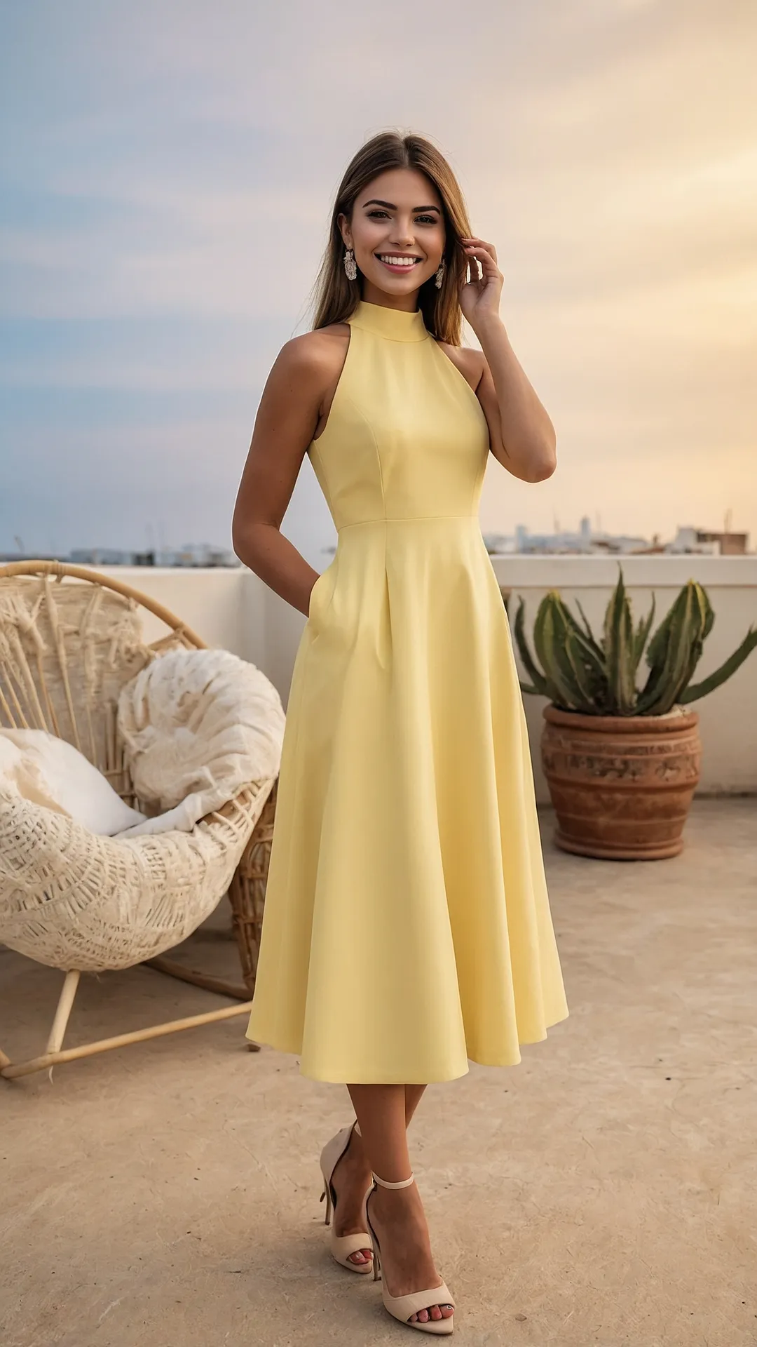 Chic in Butter Tones