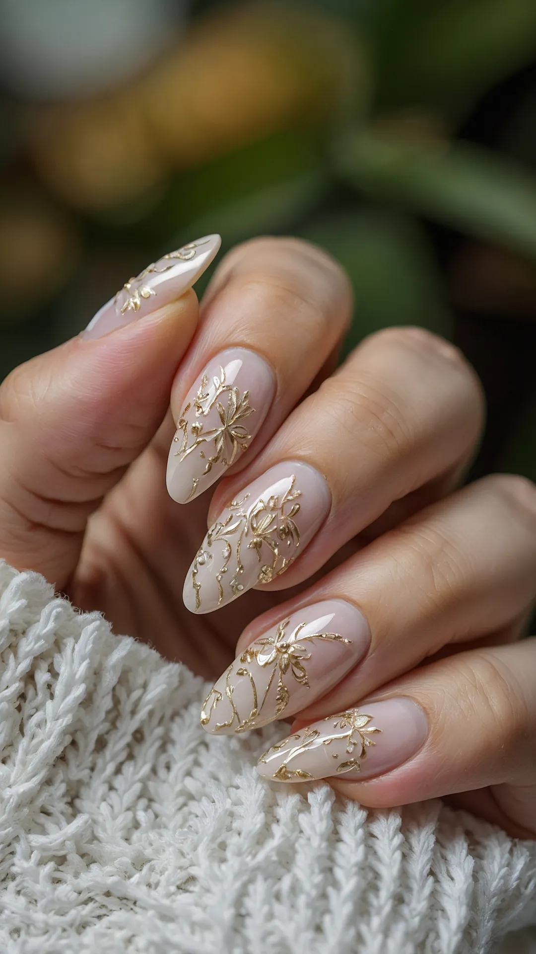 Golden Drop Mani