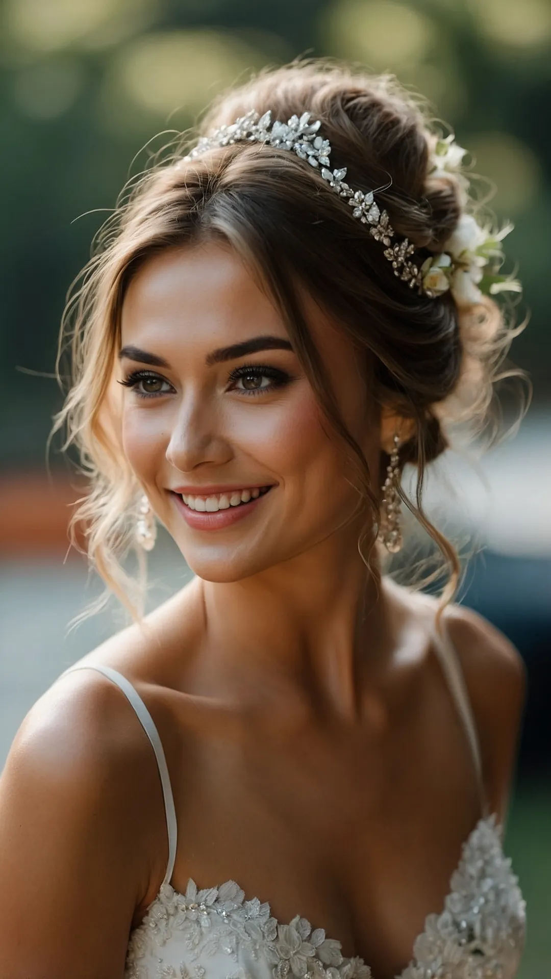 Crown-Worthy Wedding Locks