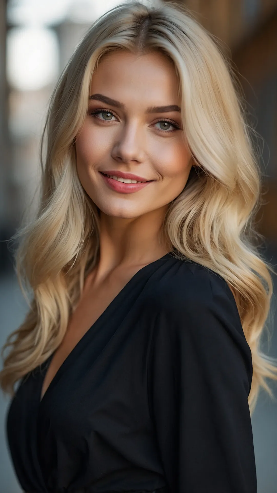 Effortless Cream Waves