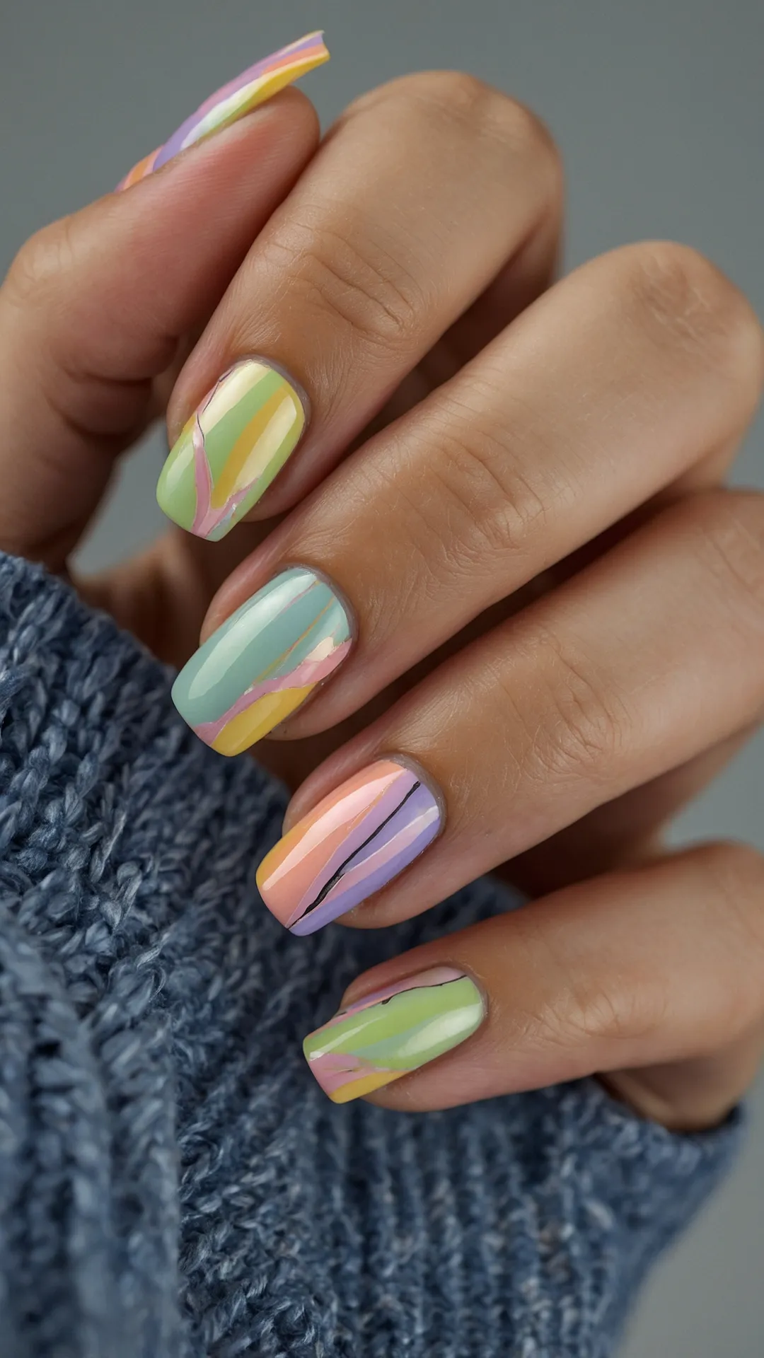 Sunset Glazed Tips