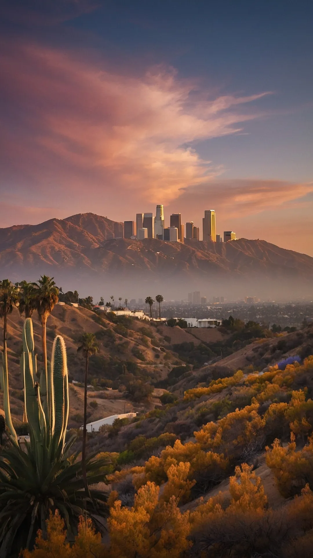 Palm Springs' Golden Hour