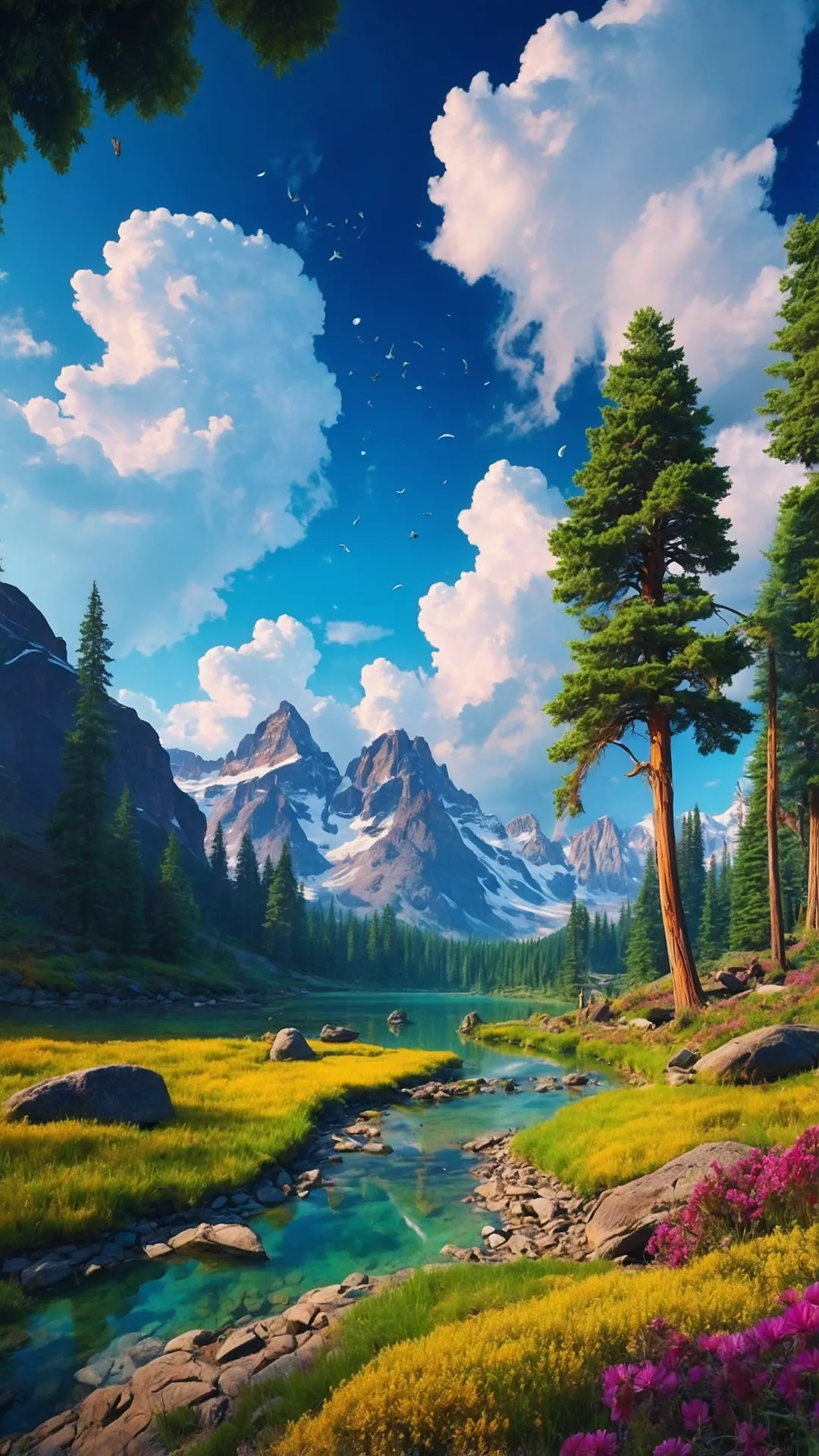 Peak & Stream Panorama