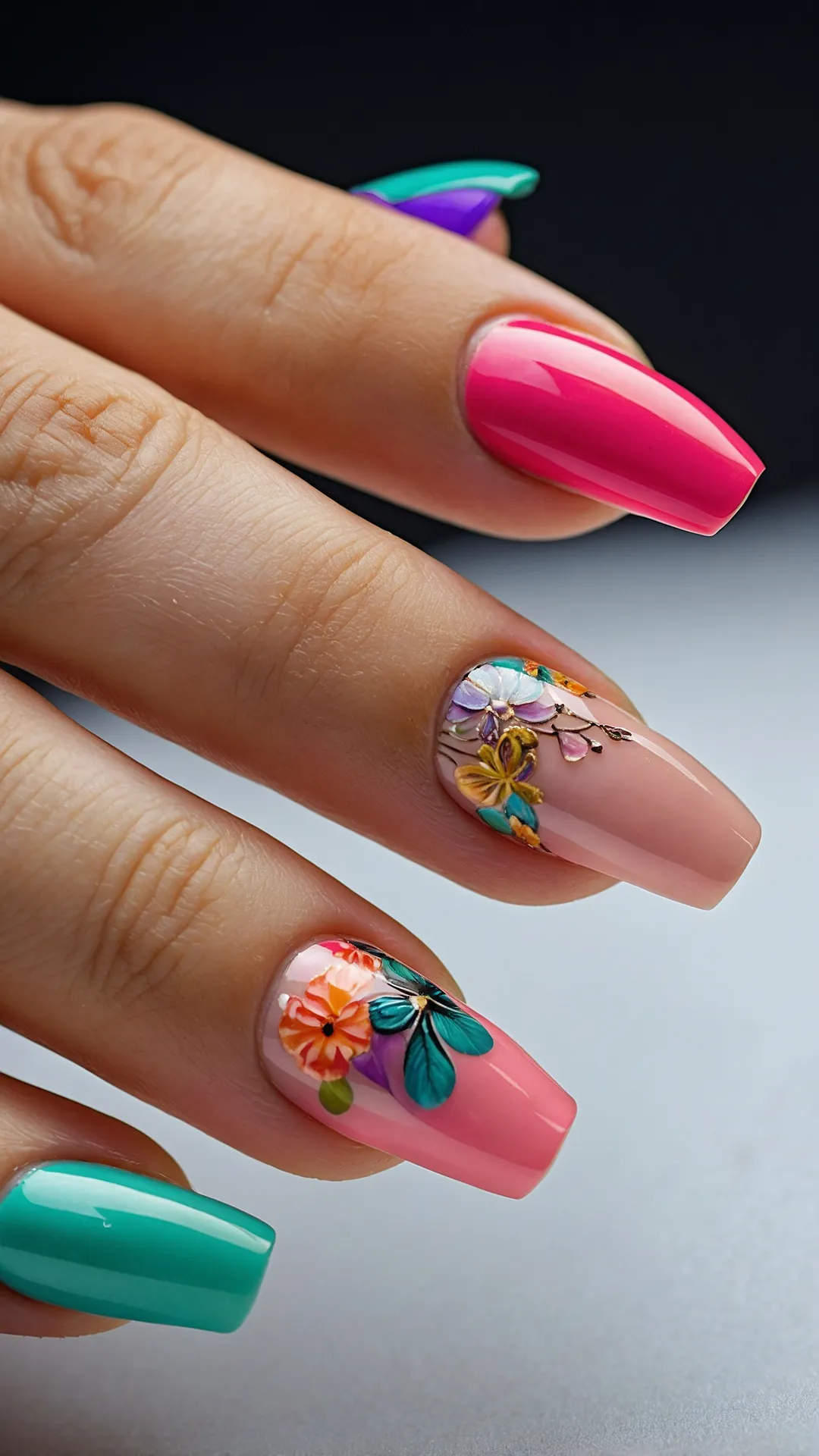 Sunshine Sparkle Mani