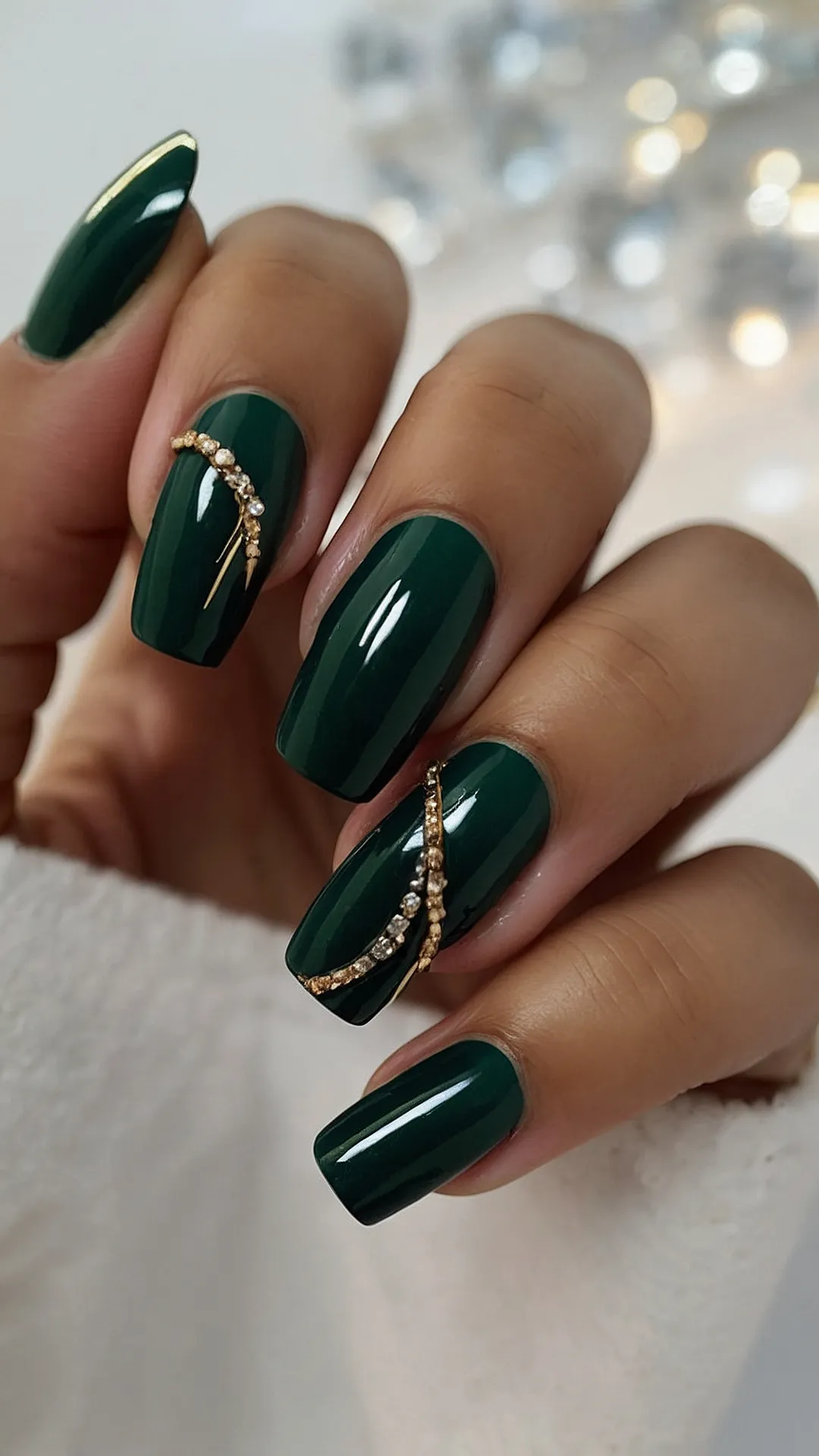 Fancy Jewel Nails