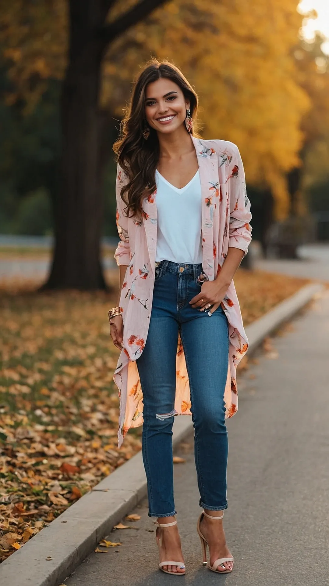 Fallin' for this Casual Dinner Outfit!