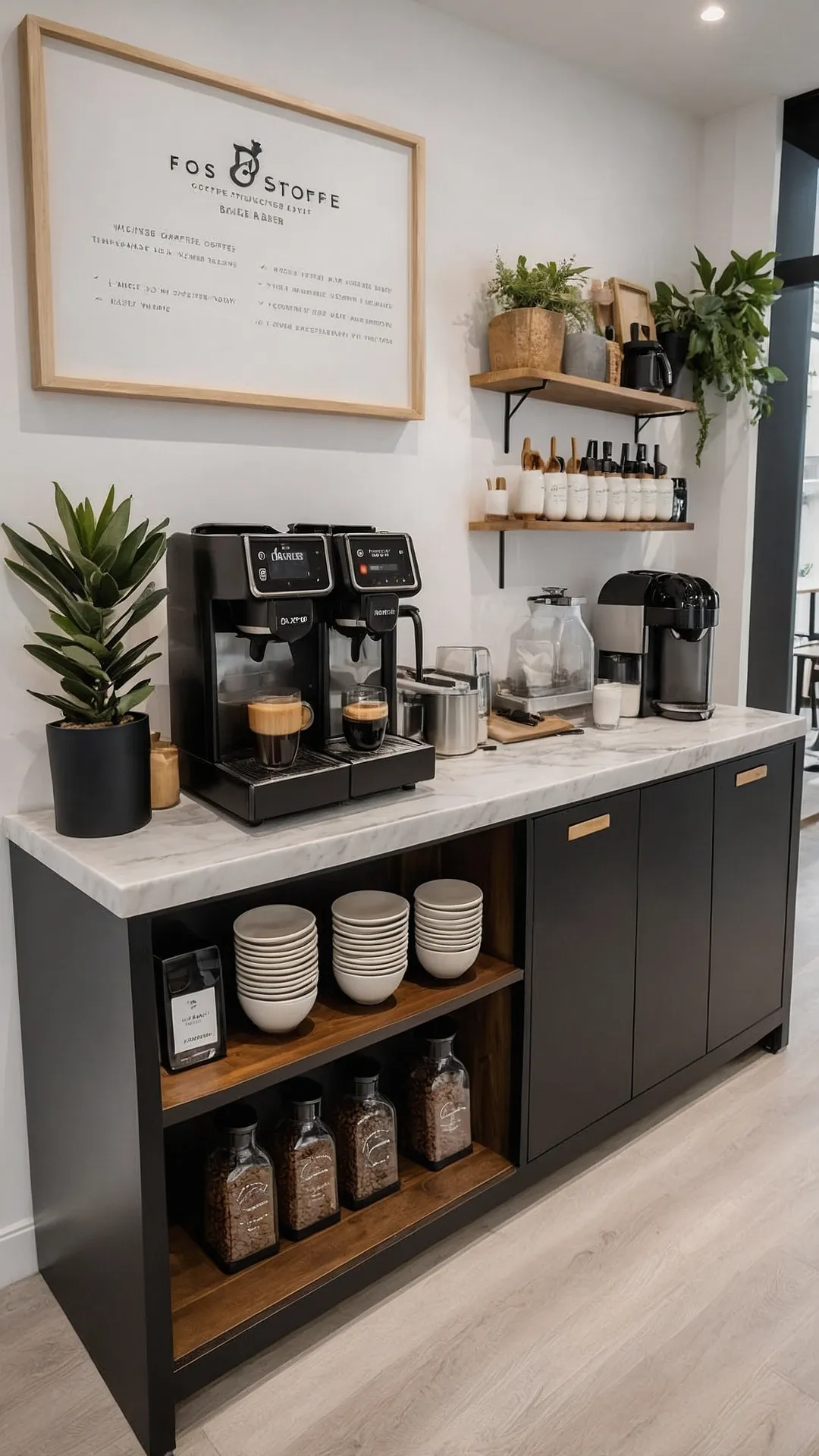 Sip & Savor Station