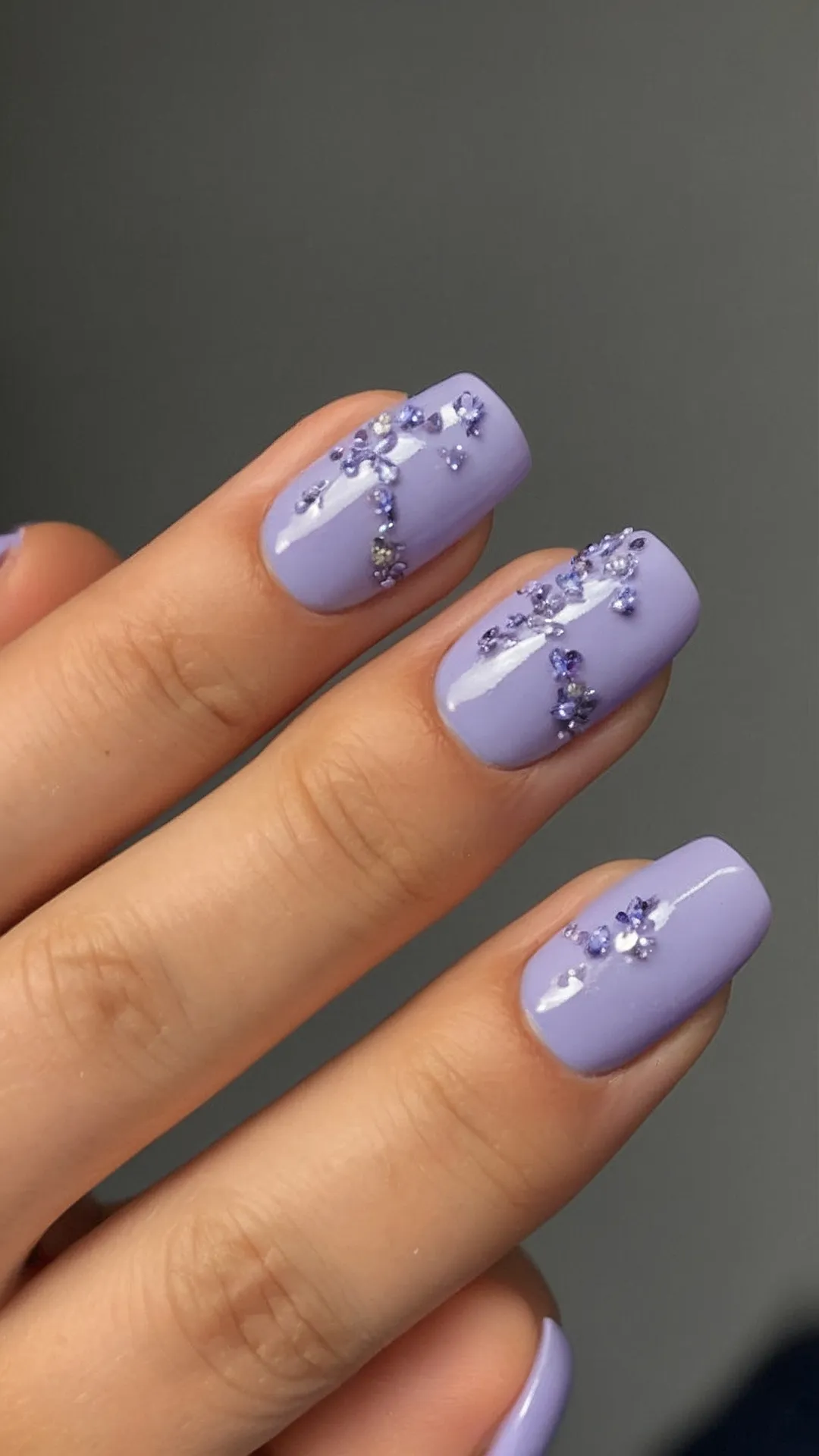 Lavender Nail Fantasy