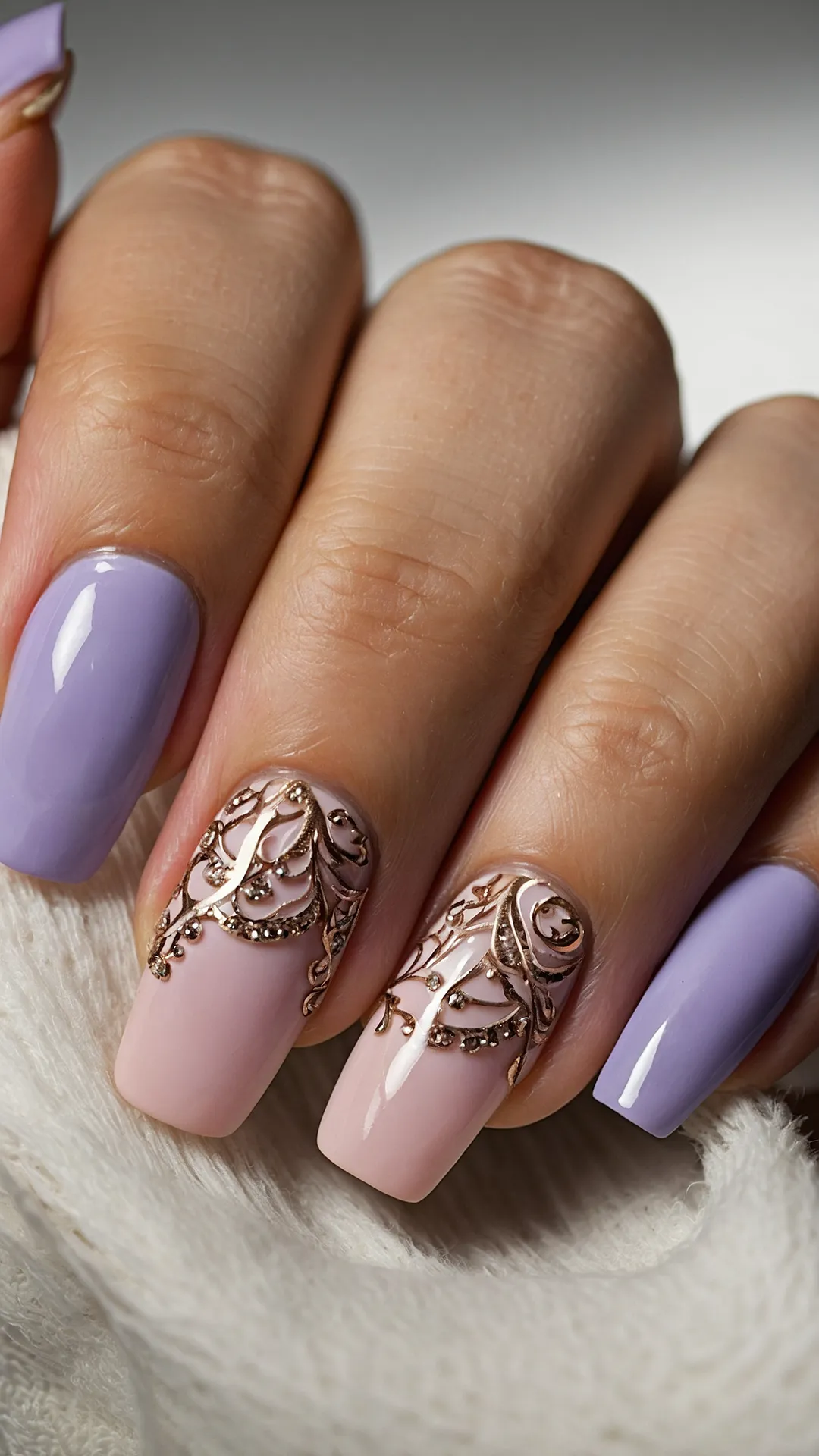 Dazzling May Nails