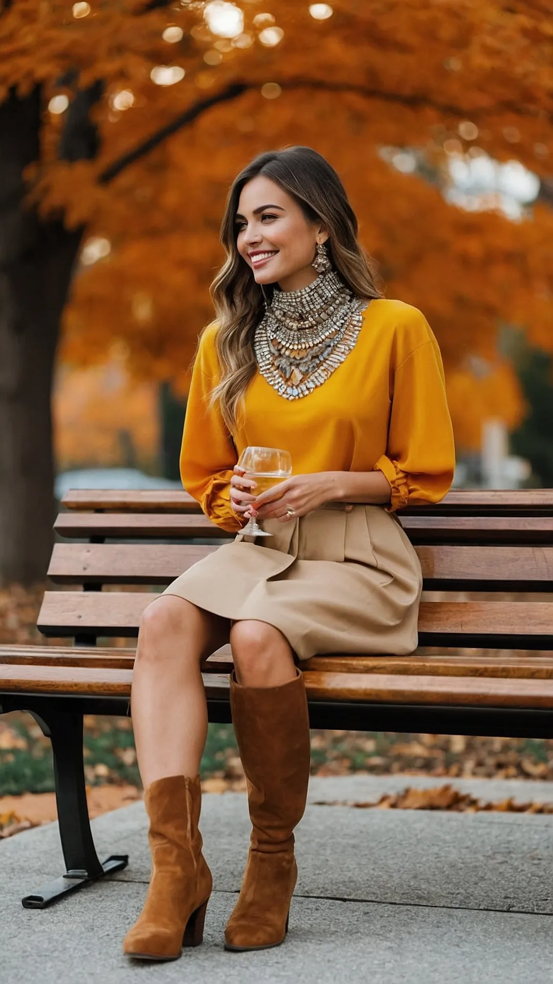 Fall Fashion: Dinner with a Side of Sparkle