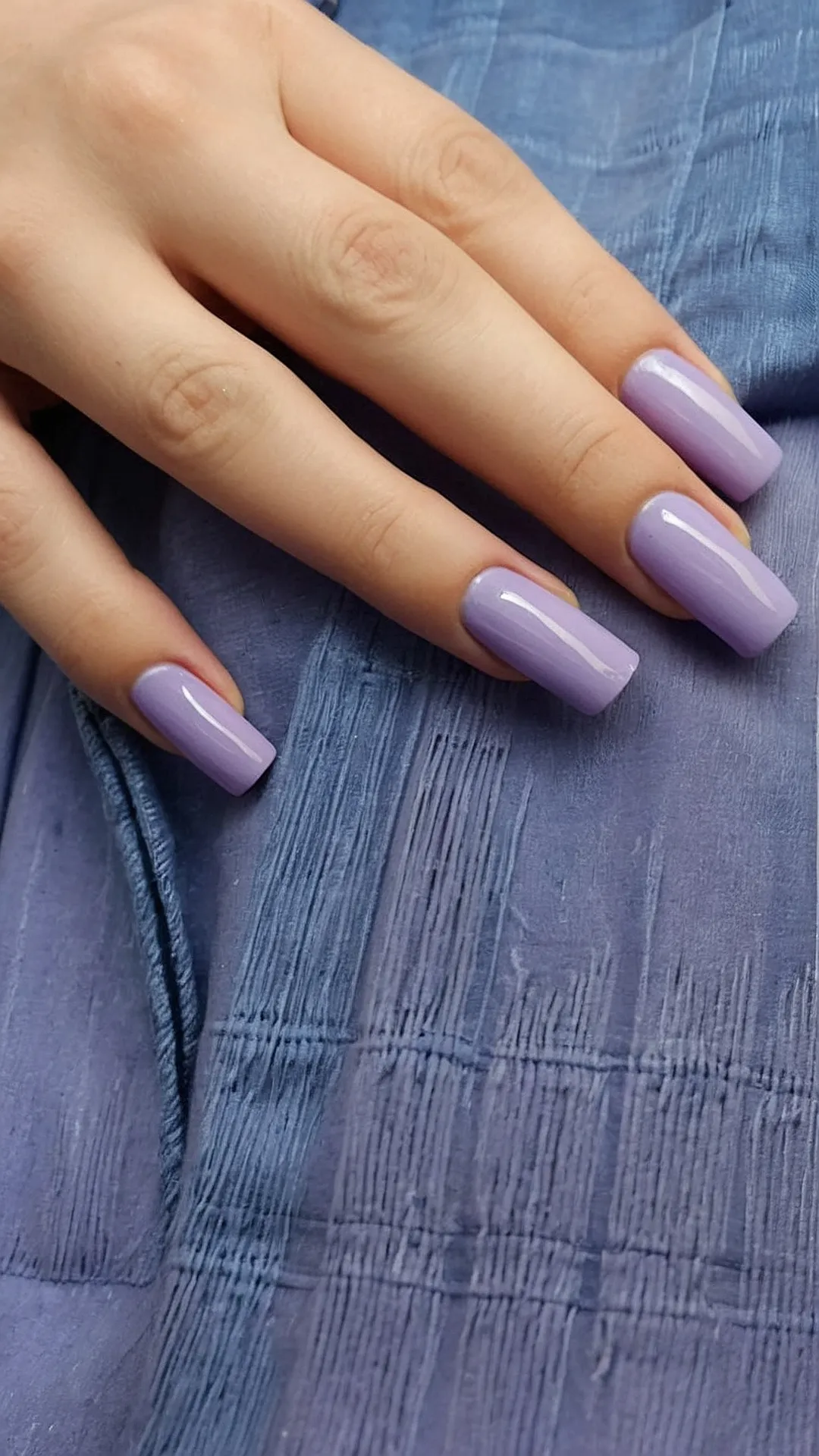 Dreamy Lavender Nails