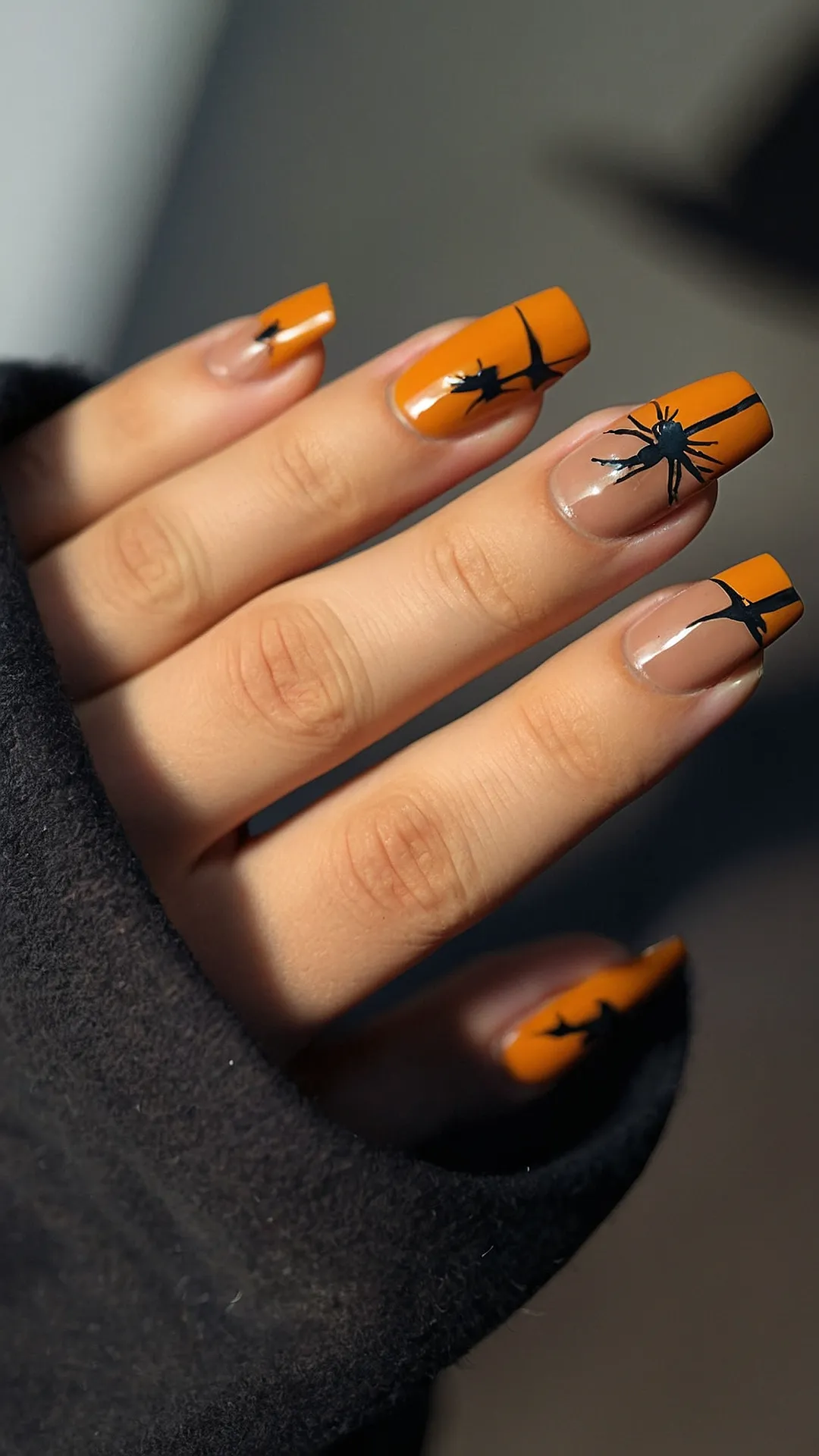 Spooktacular Scarecrow Nails: