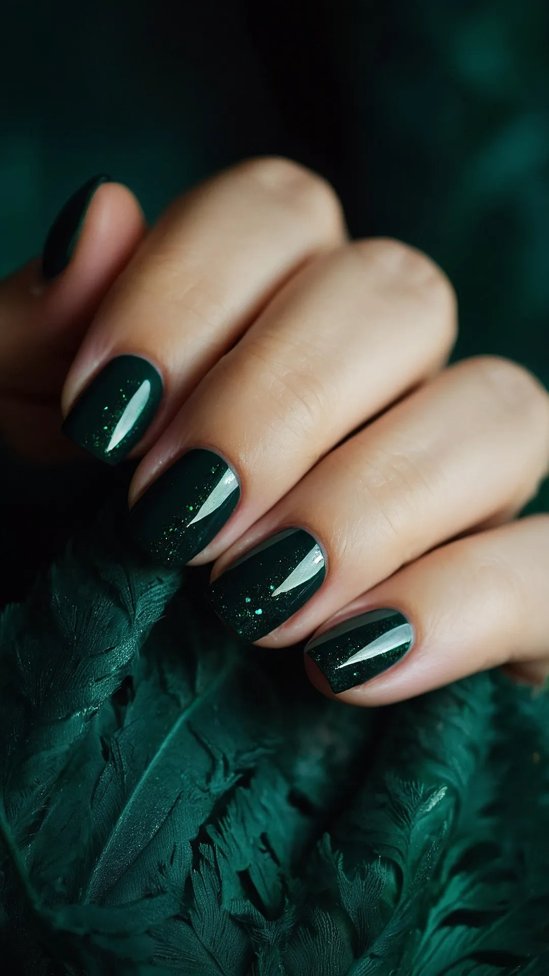 Dark Emerald Shimmer