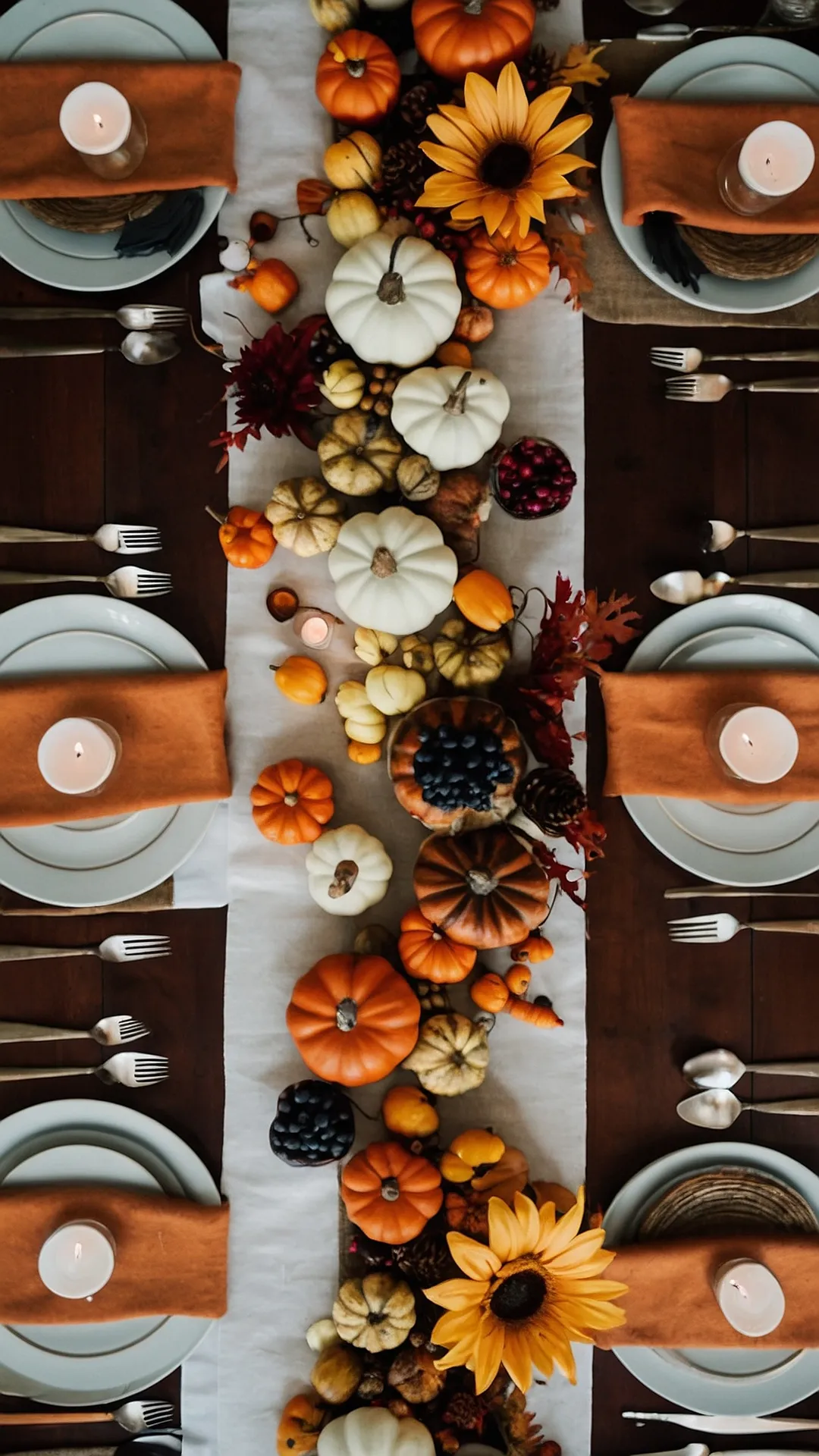 Pumpkin Spice Tablescape: