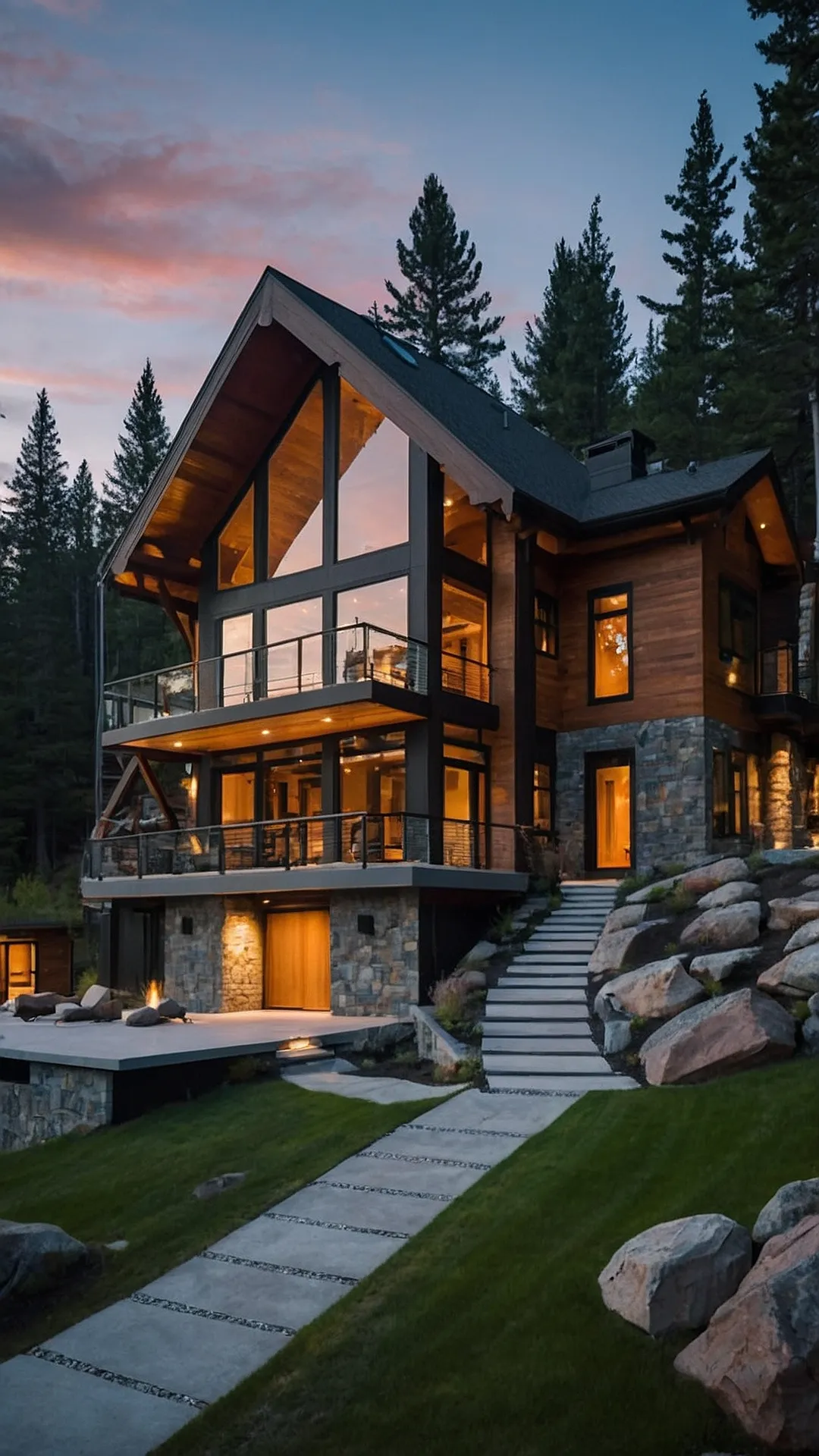 Modern Mountain Home: Where the Wild Things Are... But Also Have Wi-Fi