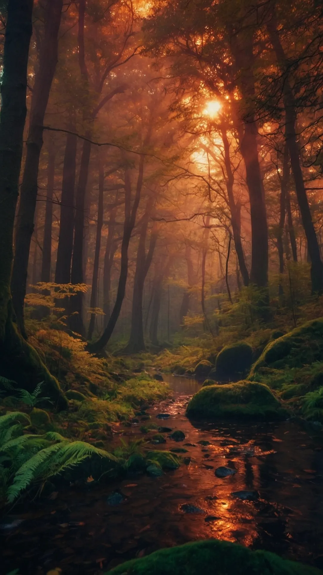 Mystical Forest Stream