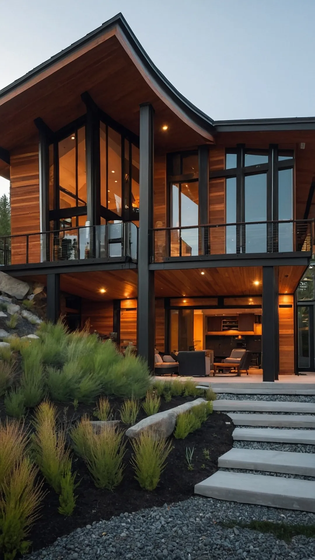 Modern Mountain Retreat: Where the Views are as Amazing as the Design