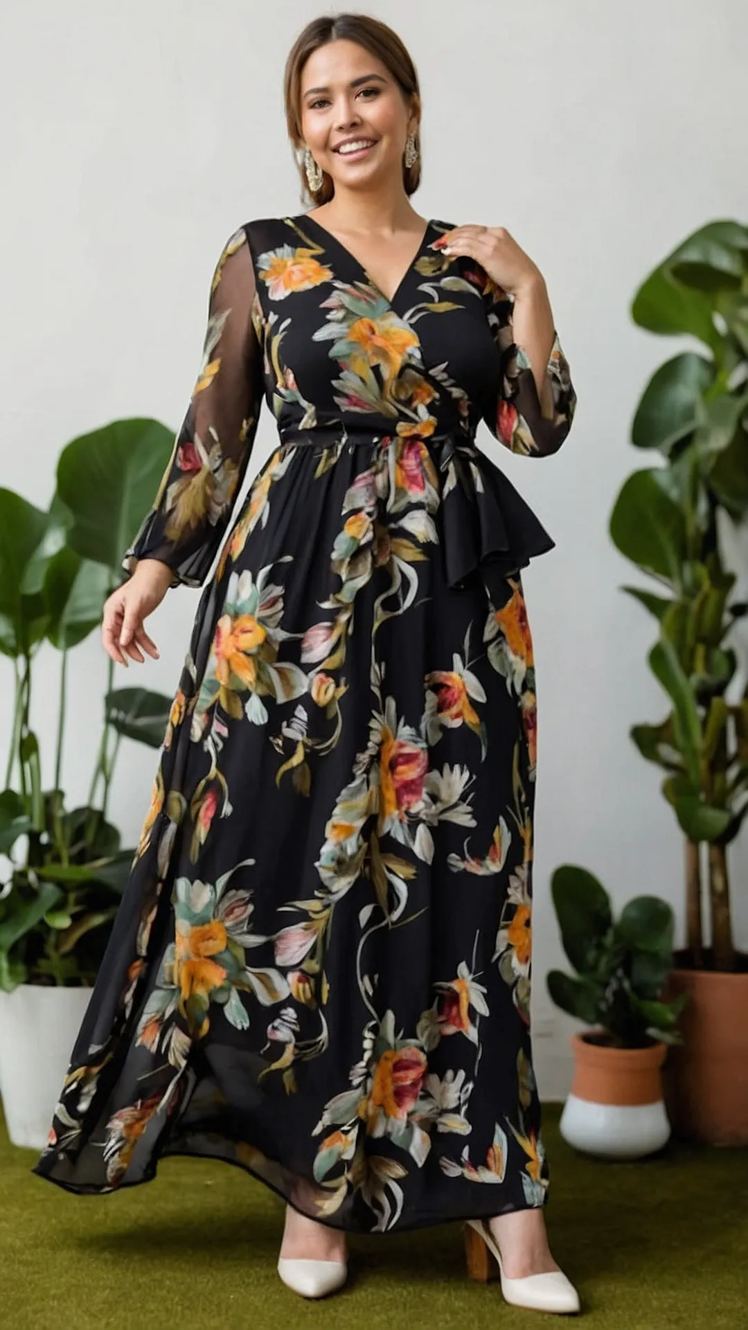 Fall Into Fashion:  A Floral Maxi Dream