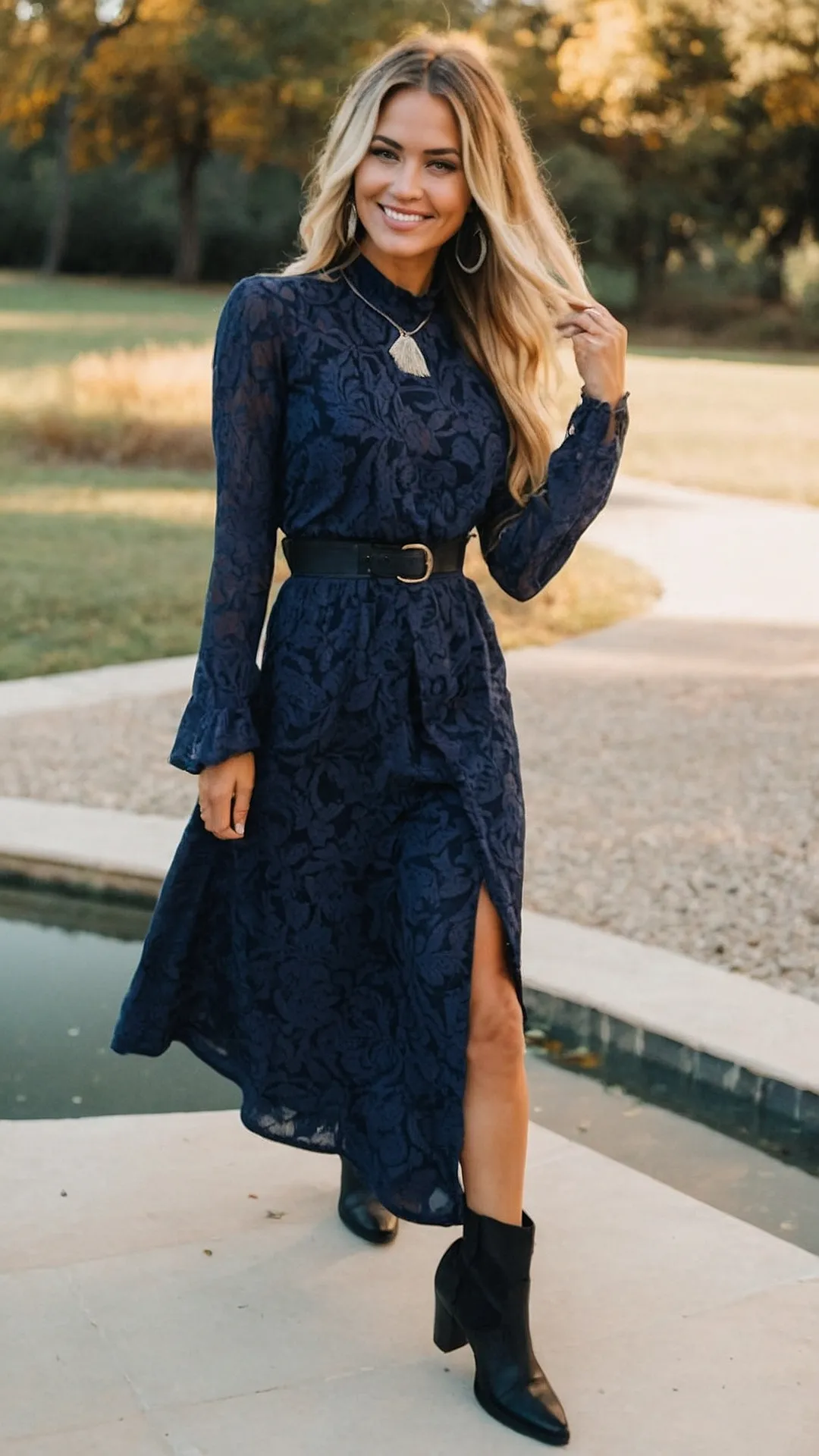 Fall Fashion Goals: Boho Chic with a Touch of Edge