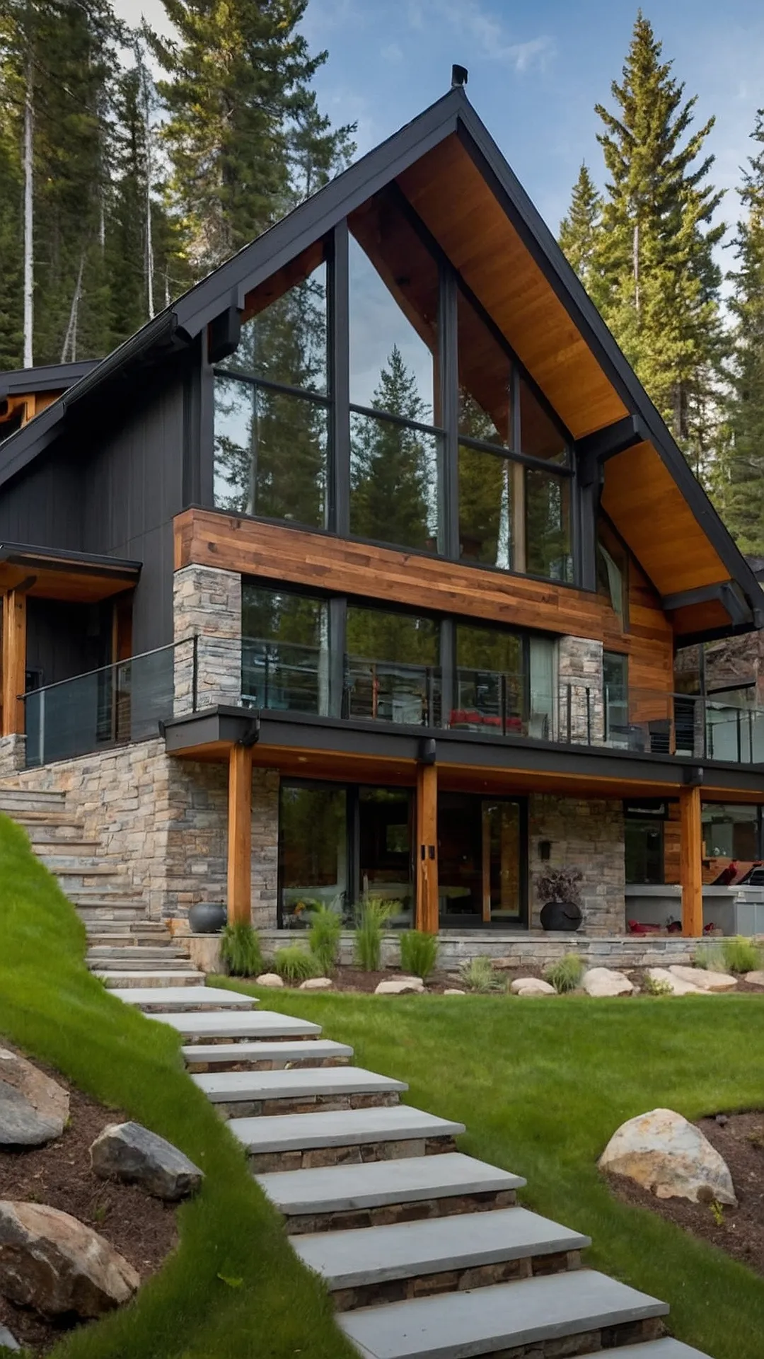 Modern Mountain Home: Where the Views are the Best Room