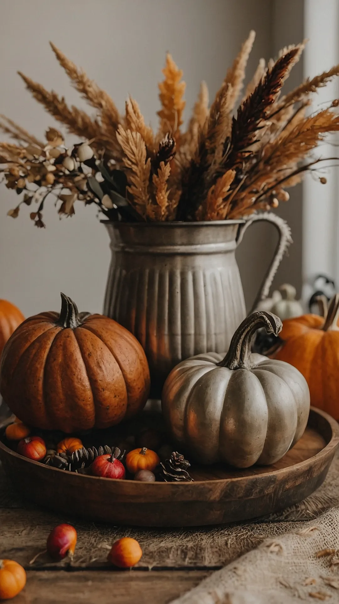 Autumnal Thanksgiving Decor: