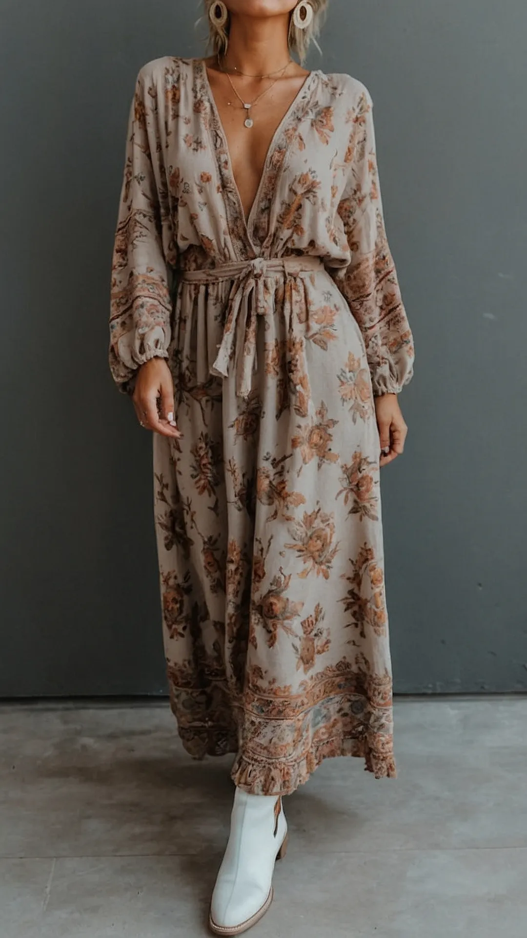 Boho Chic: Fall's Floral Fantasy