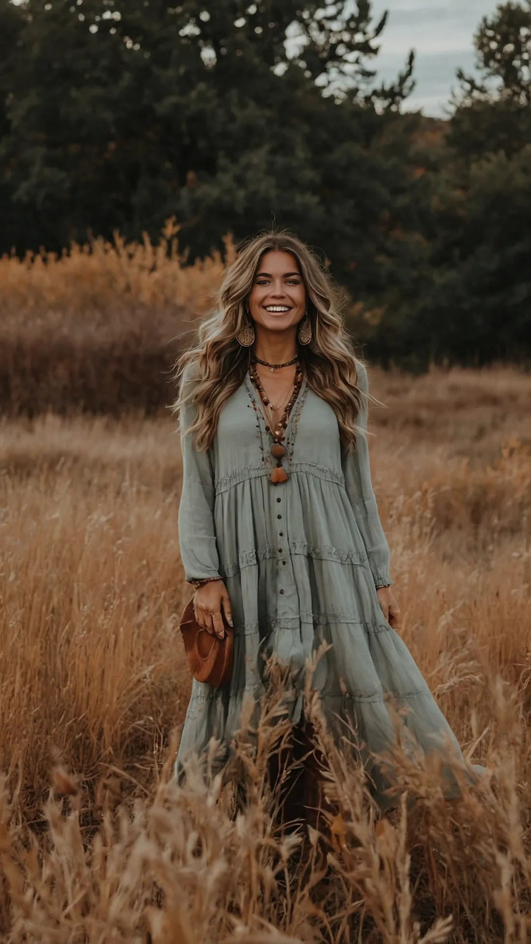 Boho Fall Vibes: She's Got the Look!