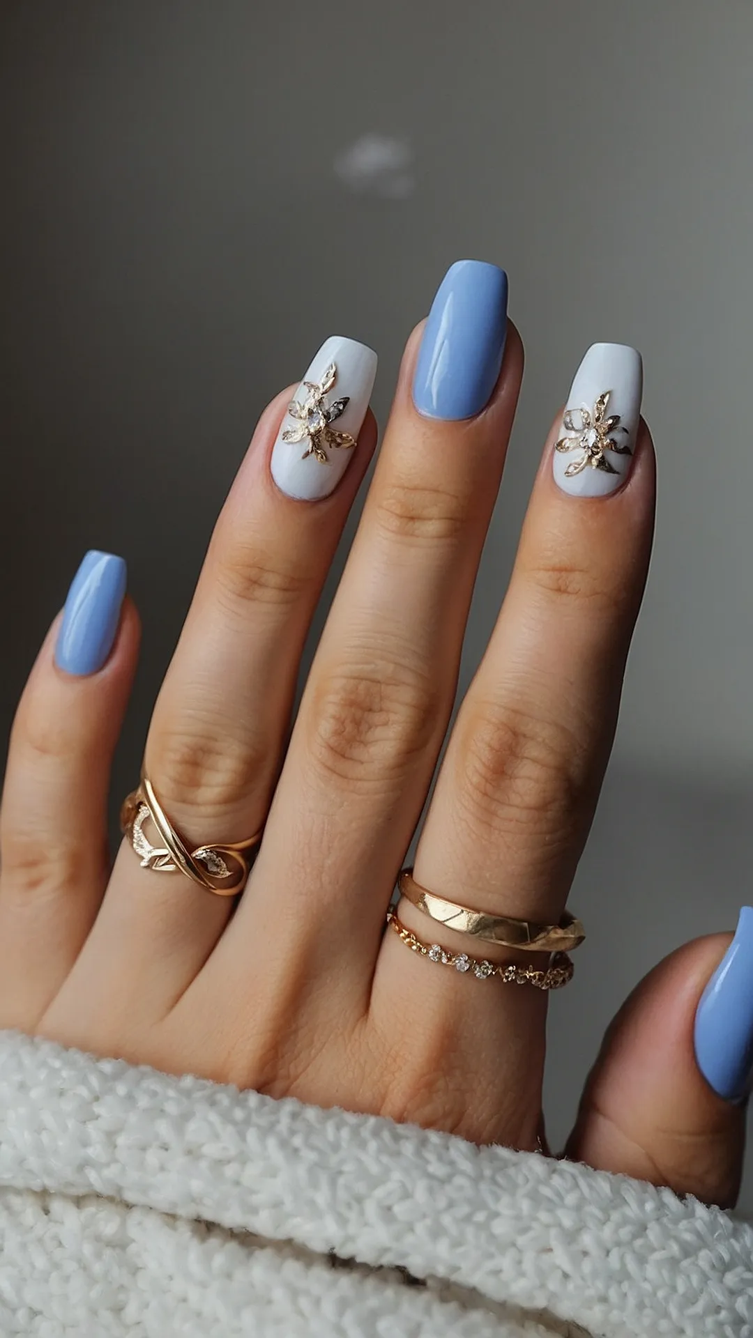 Blue Nail-y Goodness!