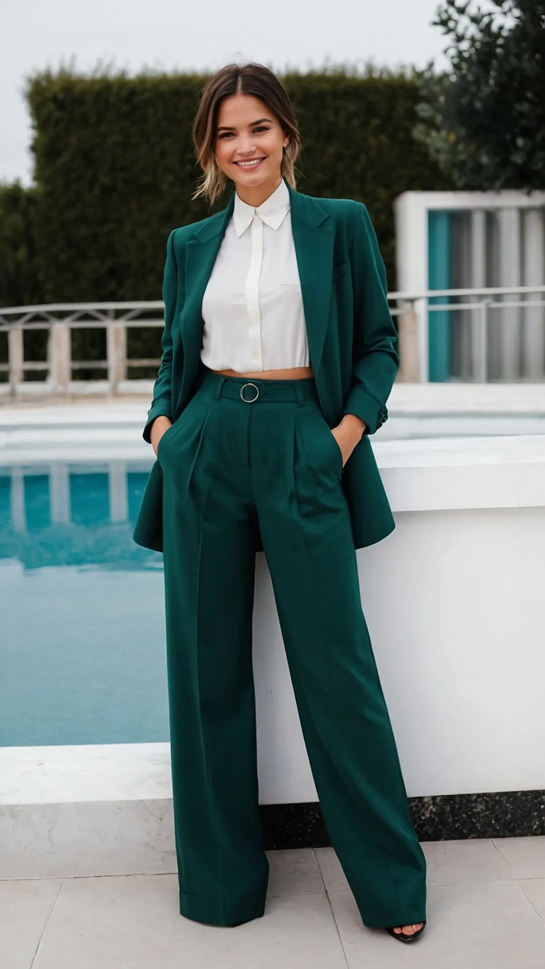 Green with Envy: Pantsuits for the Win!