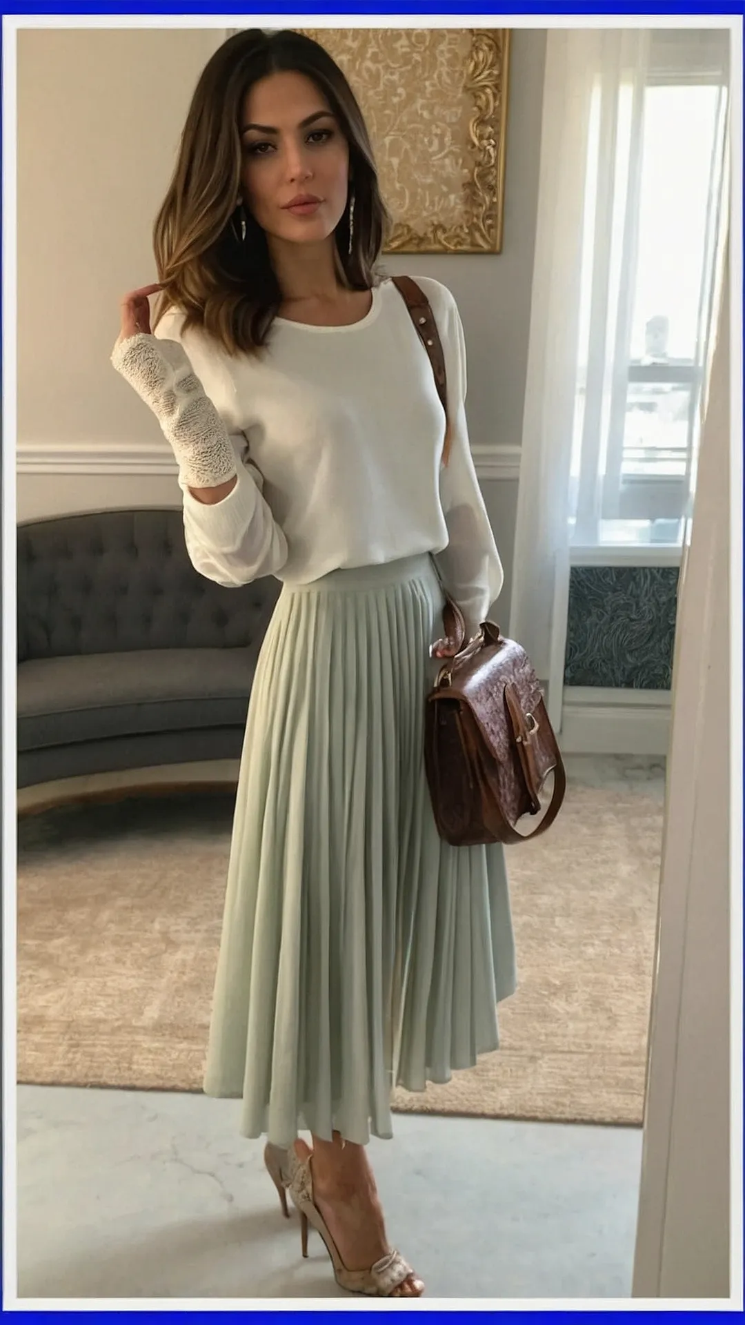 Casual Classy Ladies:  Pleats Please!