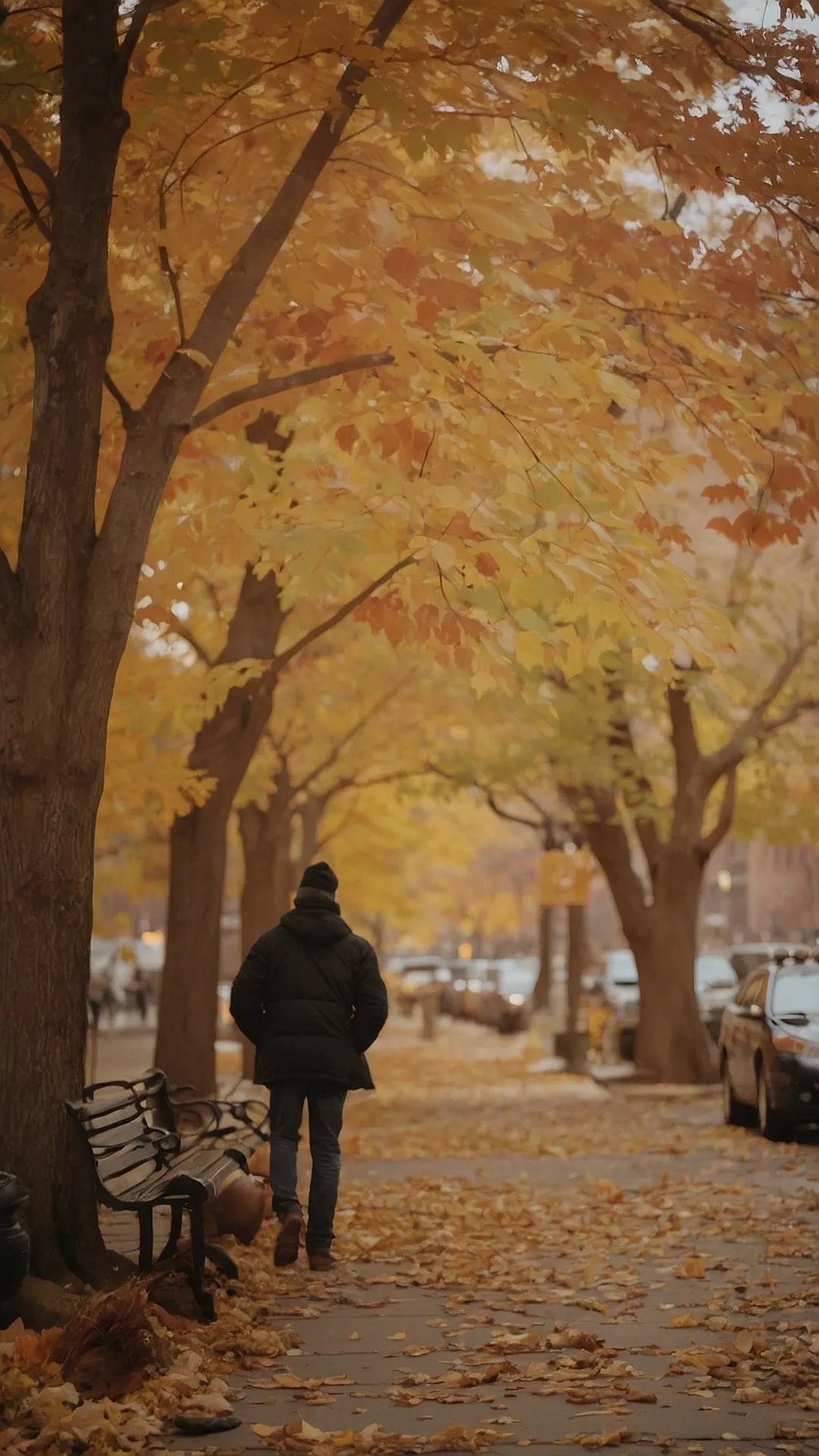 Cindered Streetscape: