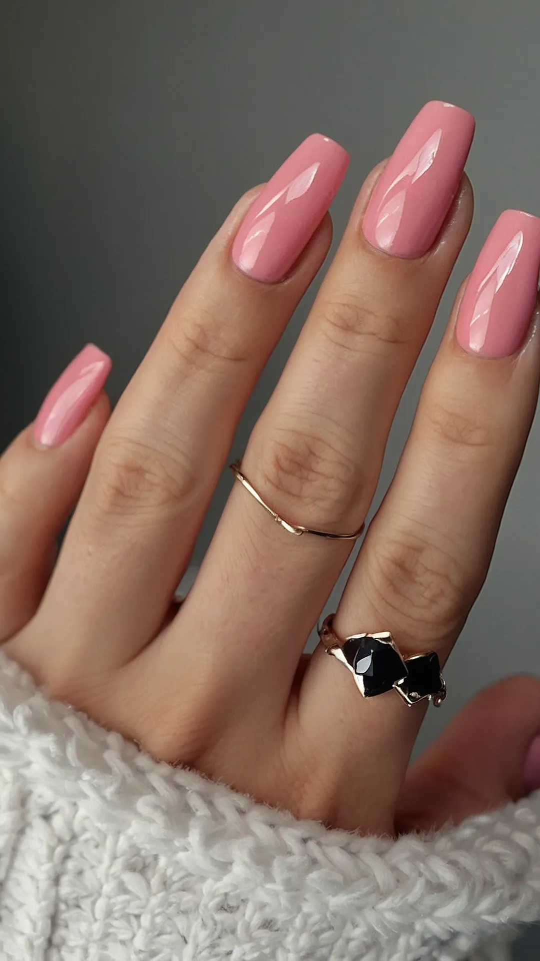 Pink Power: Ring & Nail Fusion