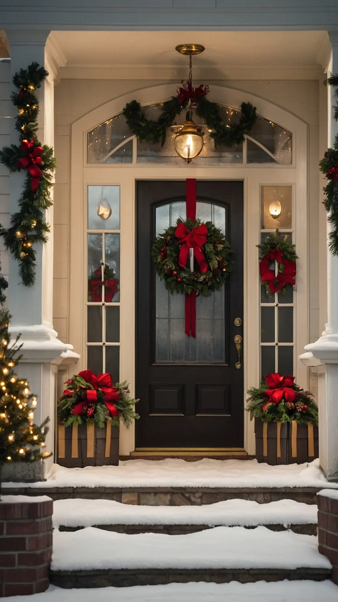 Festive Front Door