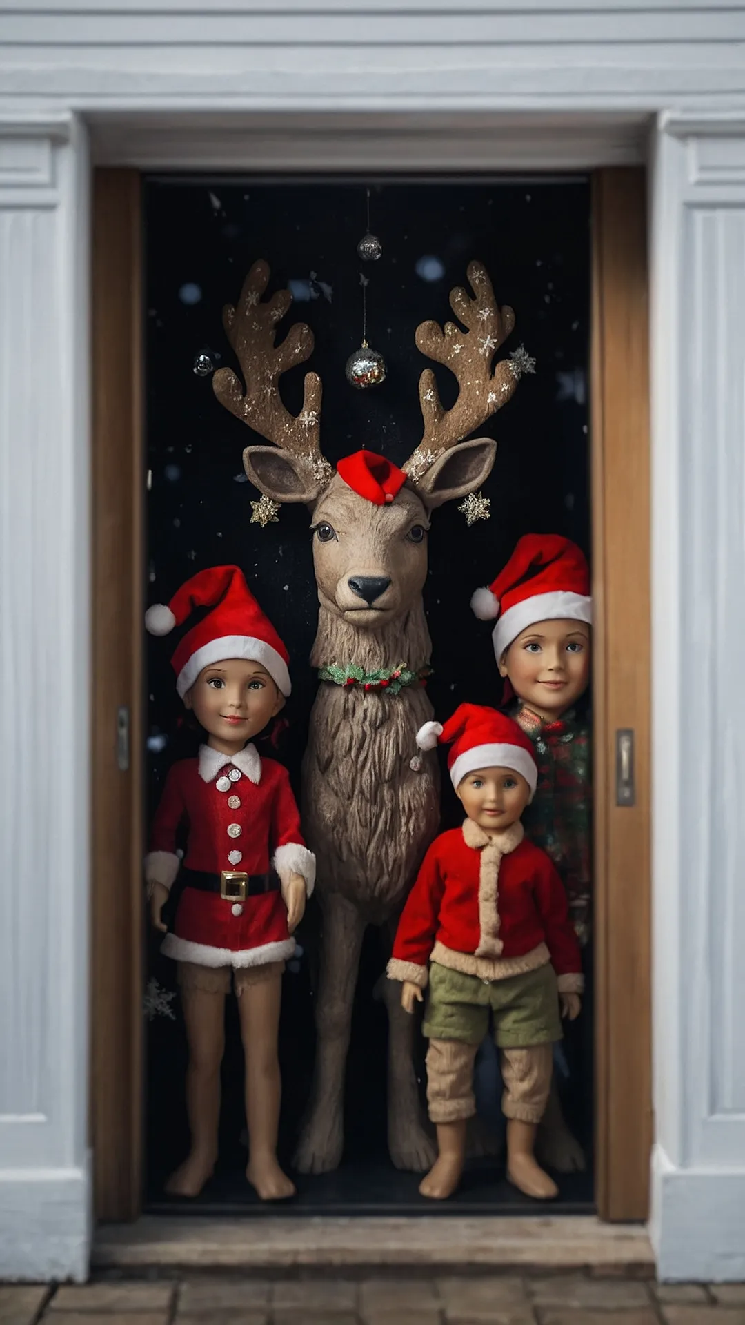 Reindeer Doorway