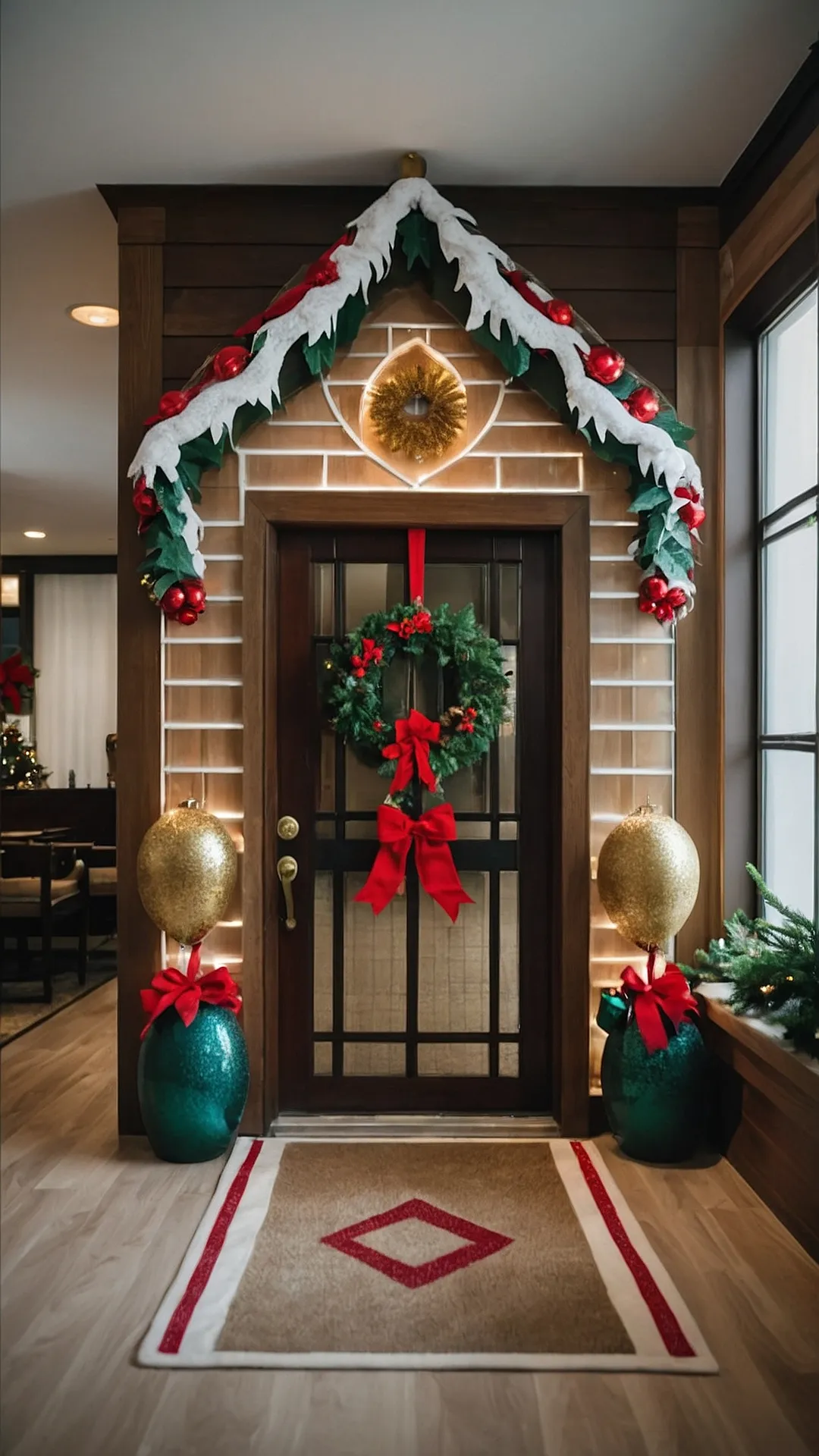 Holly Jolly Door Decor