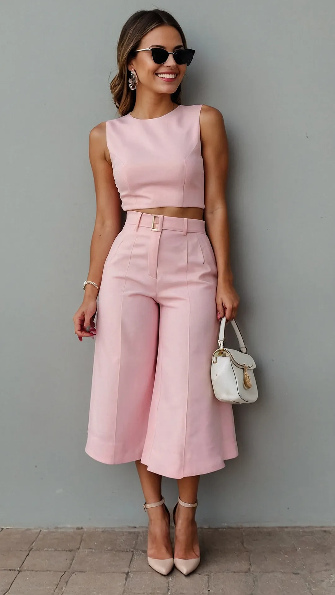 Pretty Pink Pleats