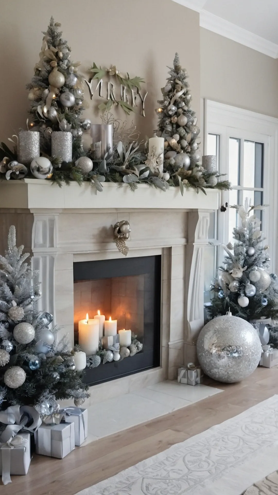 Festive Fireplace Fantasy