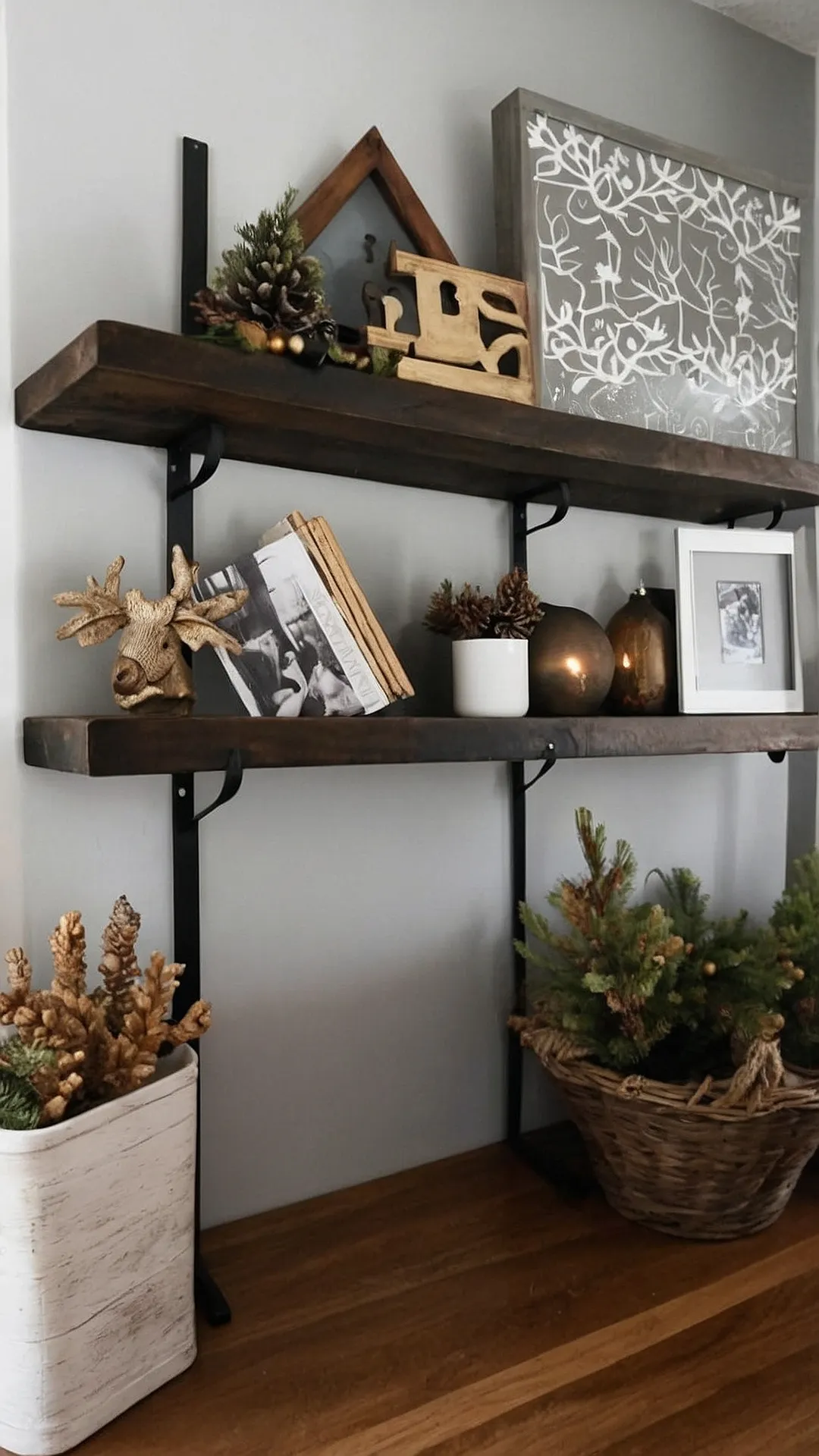 Winter Wonderland Shelves