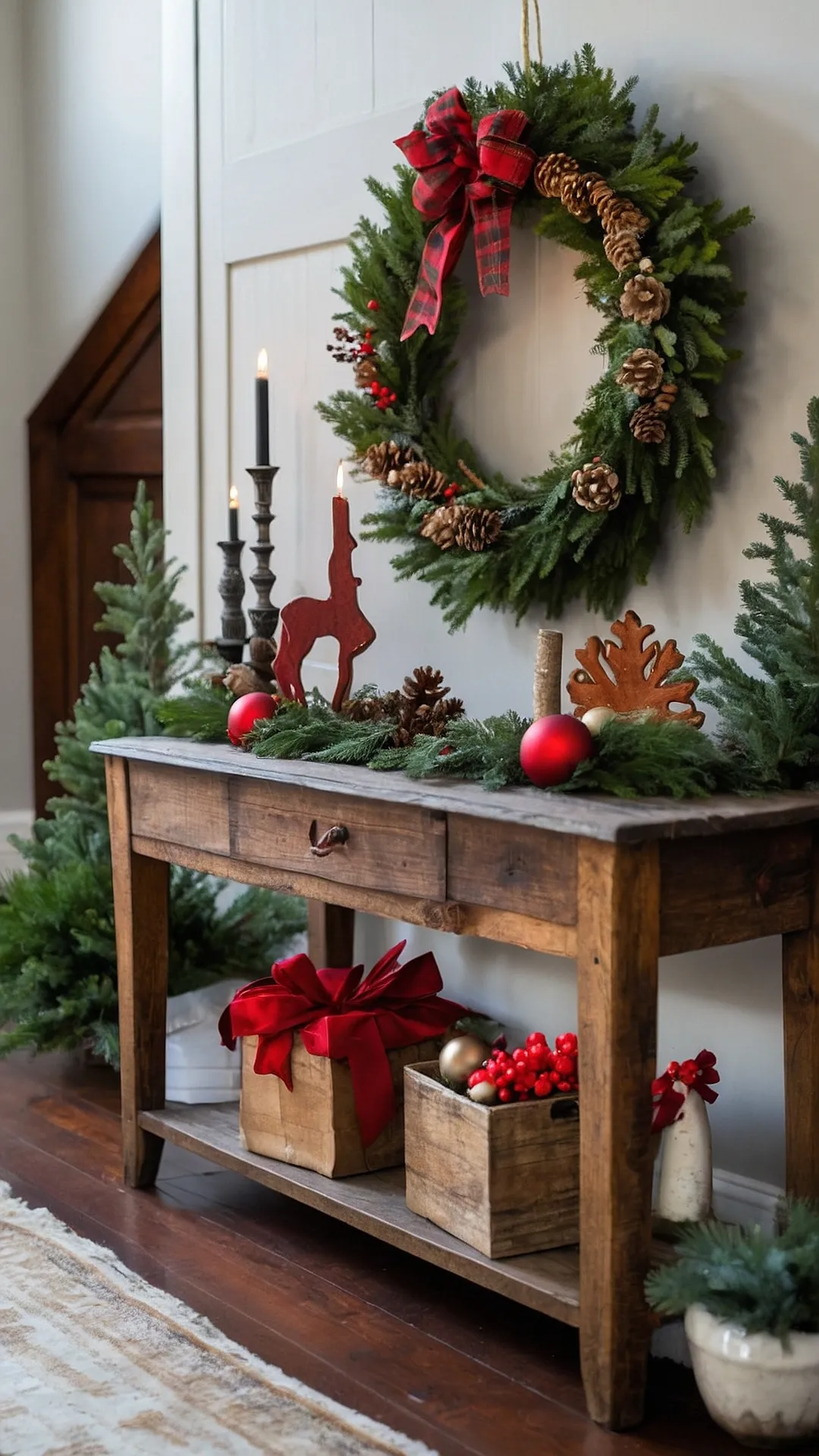 Entryway Christmas Charm