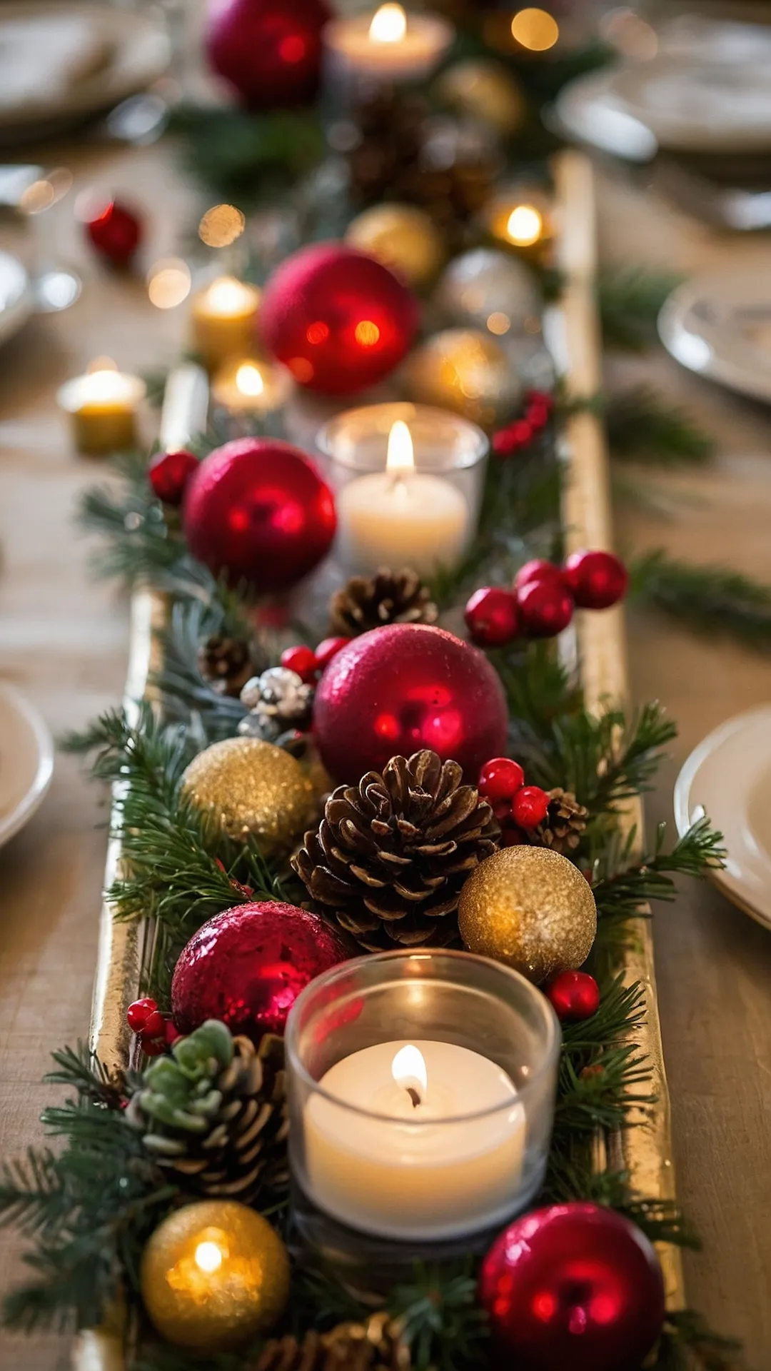 Winter Wonderland Centerpieces