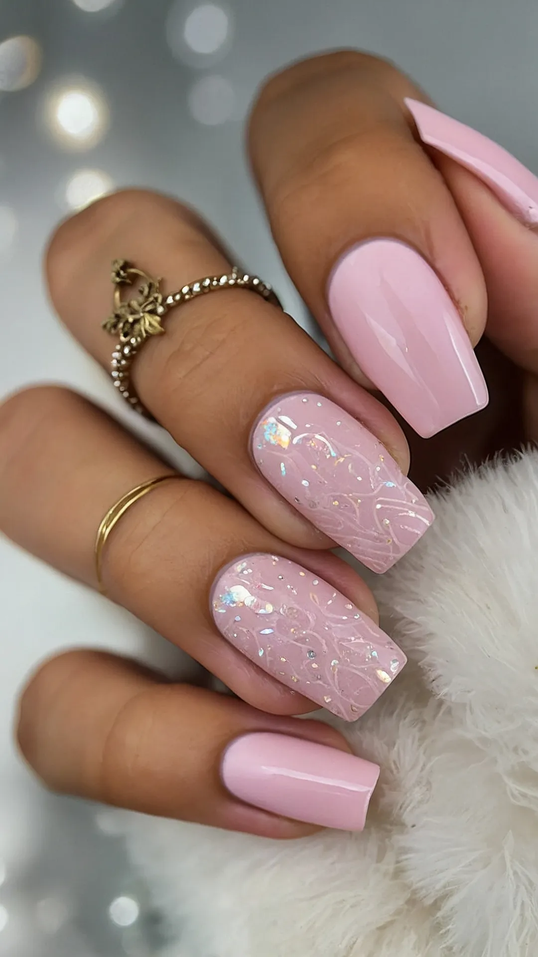 Fancy Pink Fingers