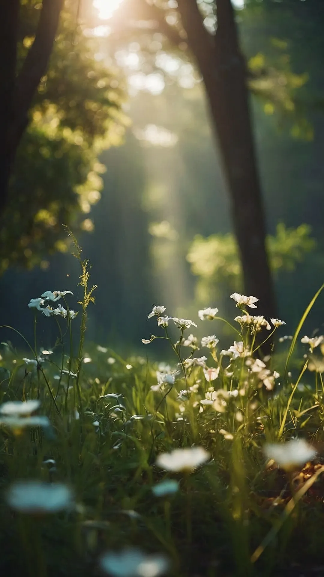 Sunlit Daisies