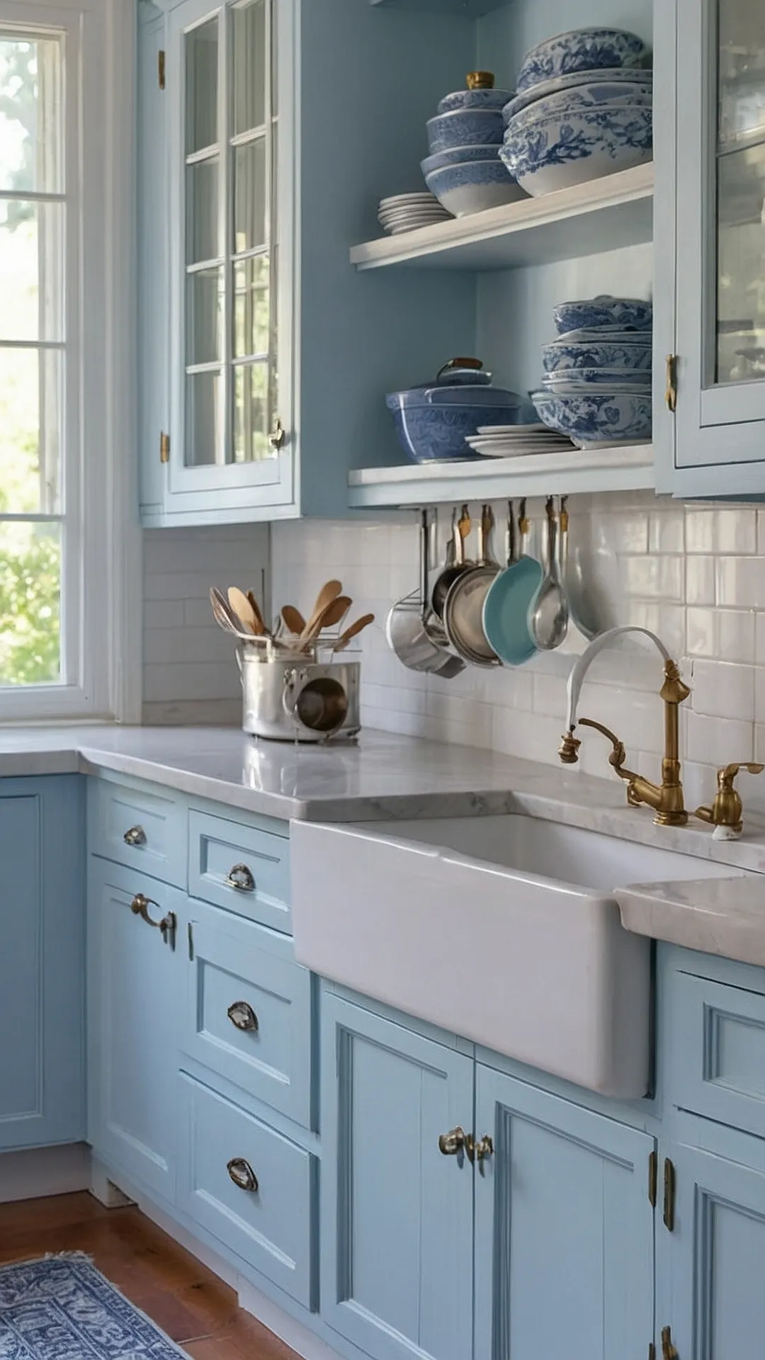 Ocean Blue Kitchen