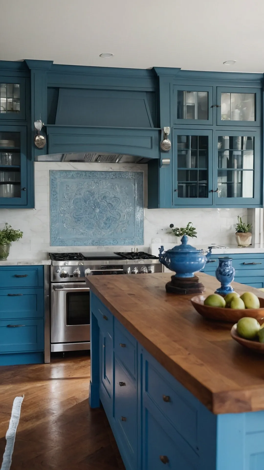 Blue Kitchen Wonderland