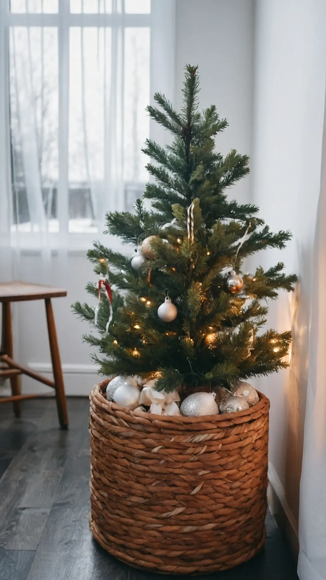 Cozy Christmas Basket