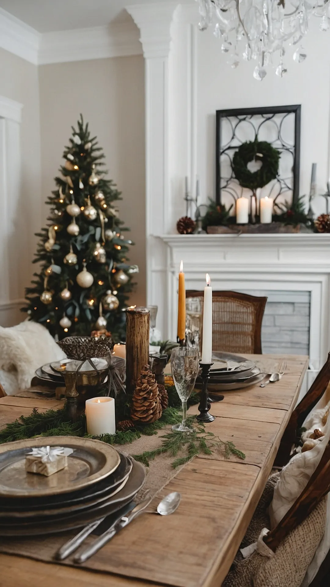 A Christmas Tablescape Story