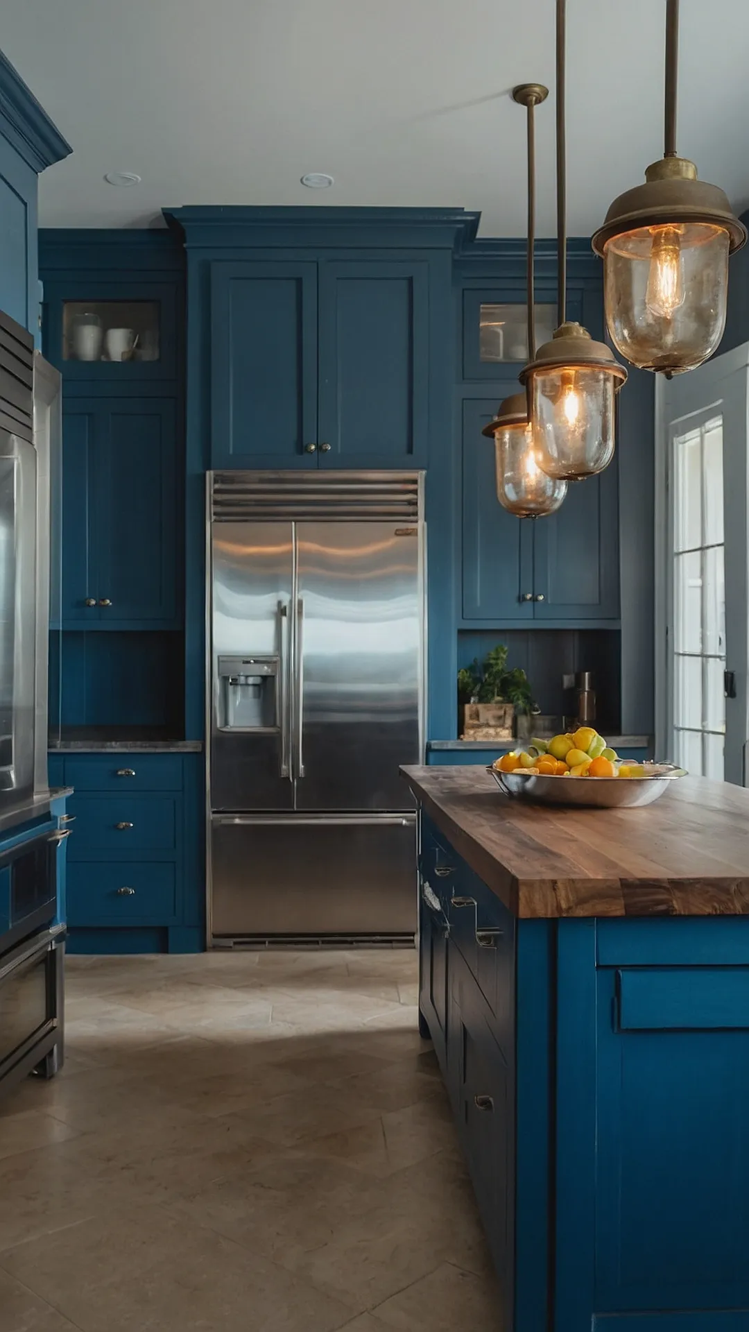 Blue Kitchen Bliss